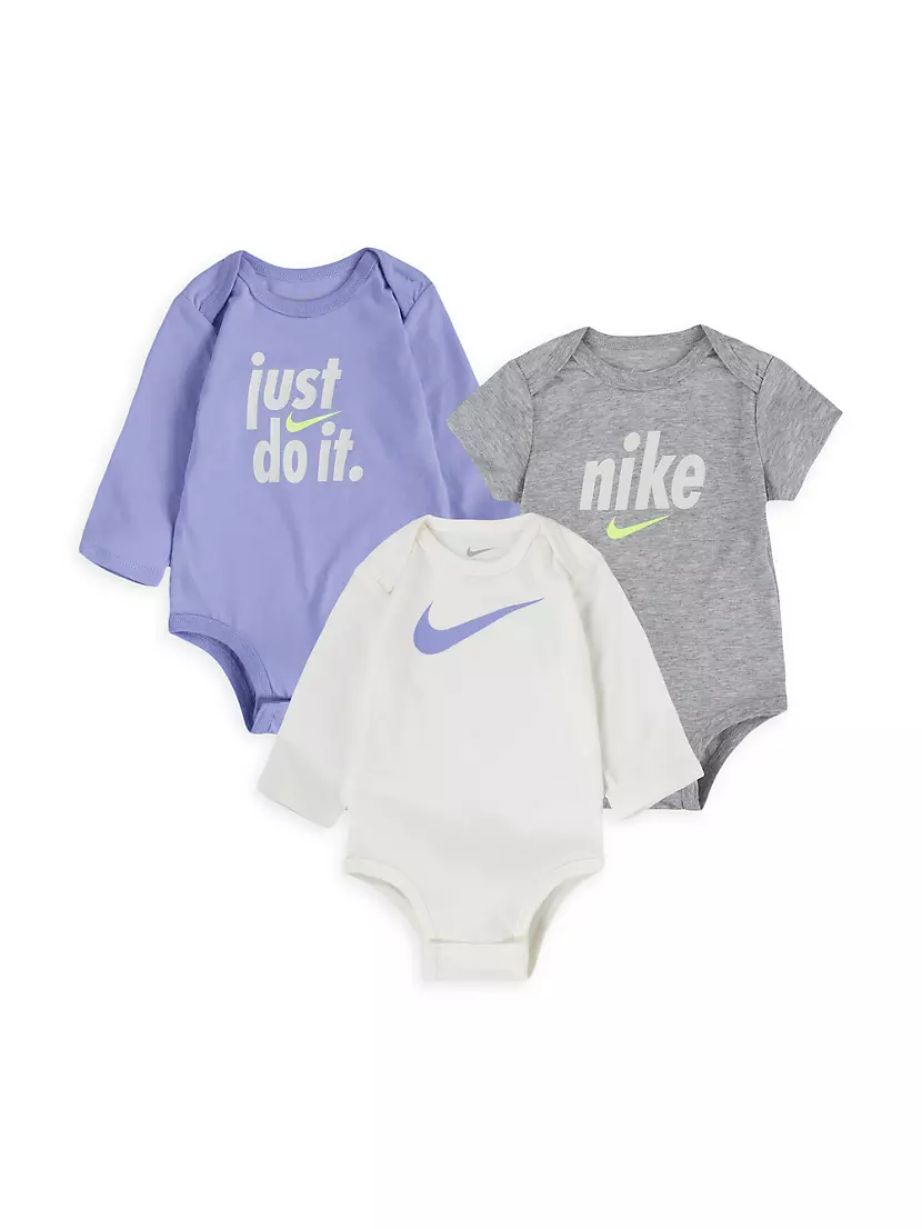 Body Nike Infant Logo 3 Pack Bebé