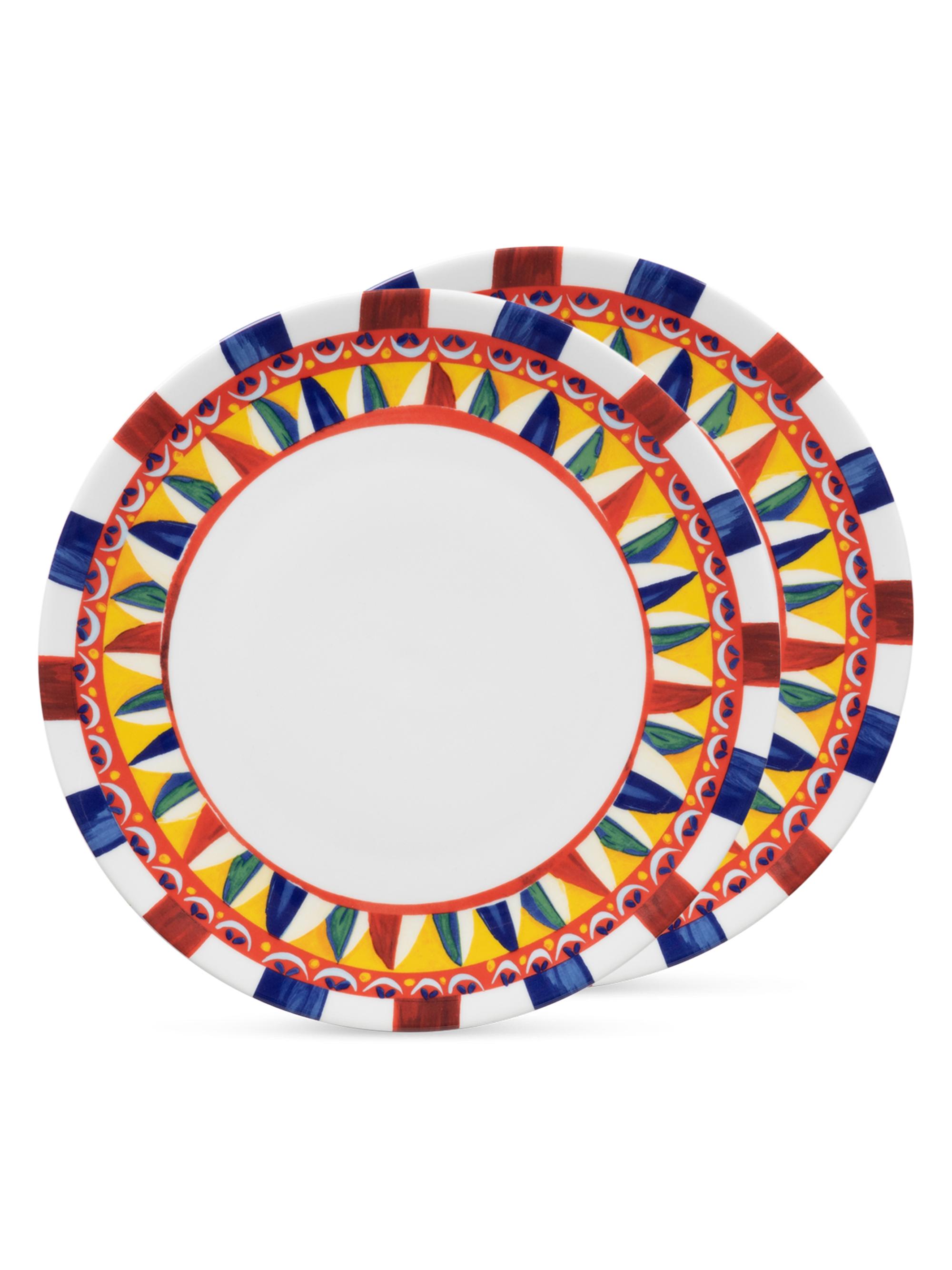 Dolce & Gabbana Carretto 2-Piece Dinner Plate Set