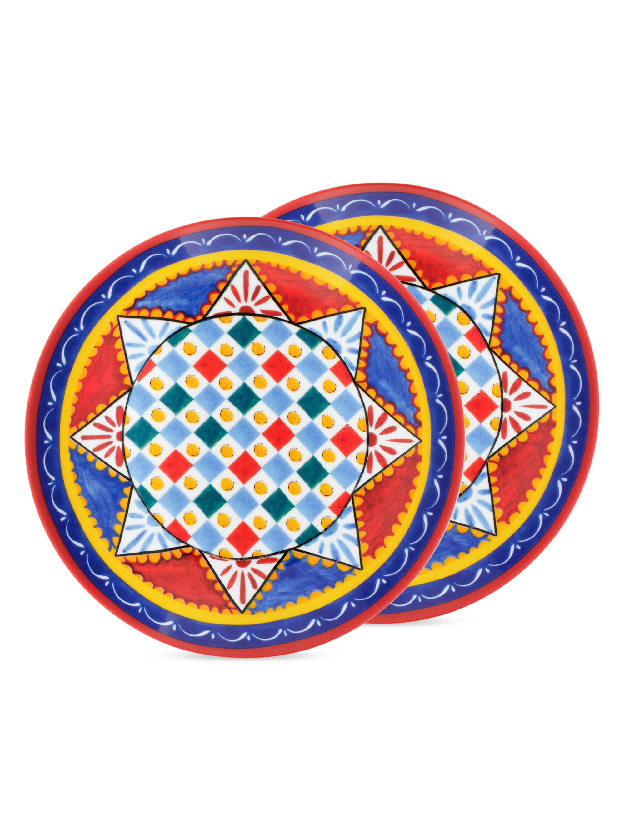 Dolce & Gabbana Carretto Star 2-Piece Dessert Plate Set