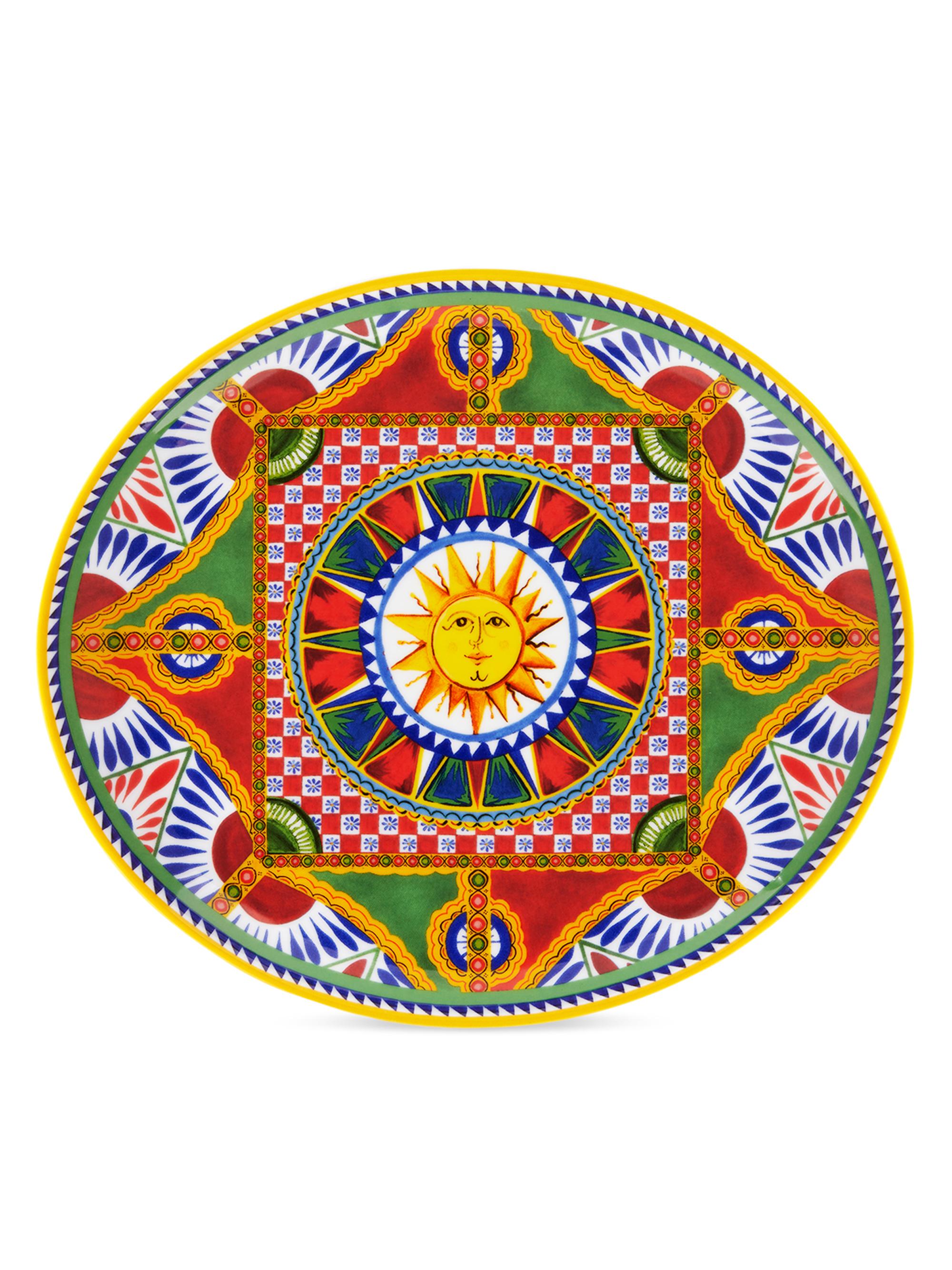Dolce & Gabbana Carretto Oval Serving Plate