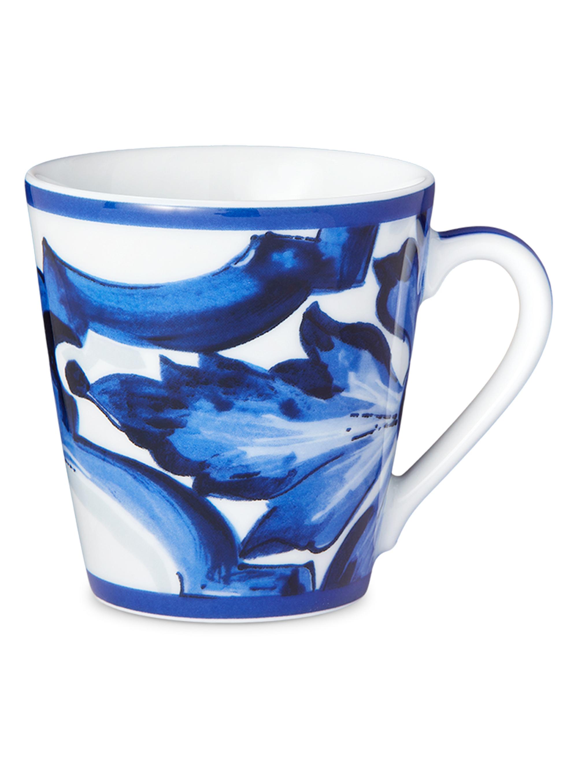 Dolce & Gabbana Blue Mediterraneo Stella Porcelain Mug - Stella