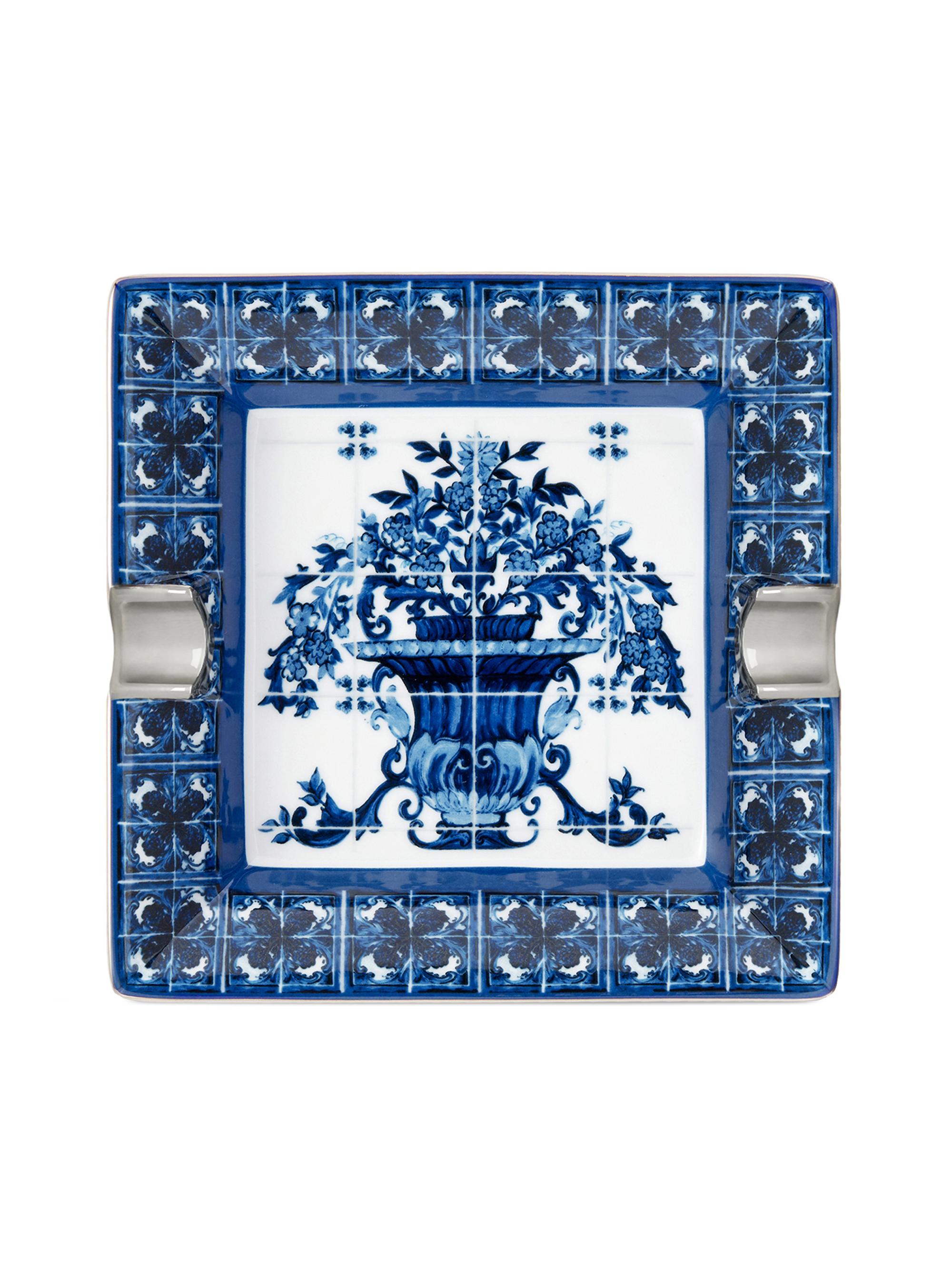 Dolce & Gabbana Blue Mediterranean Ashtray - Blue
