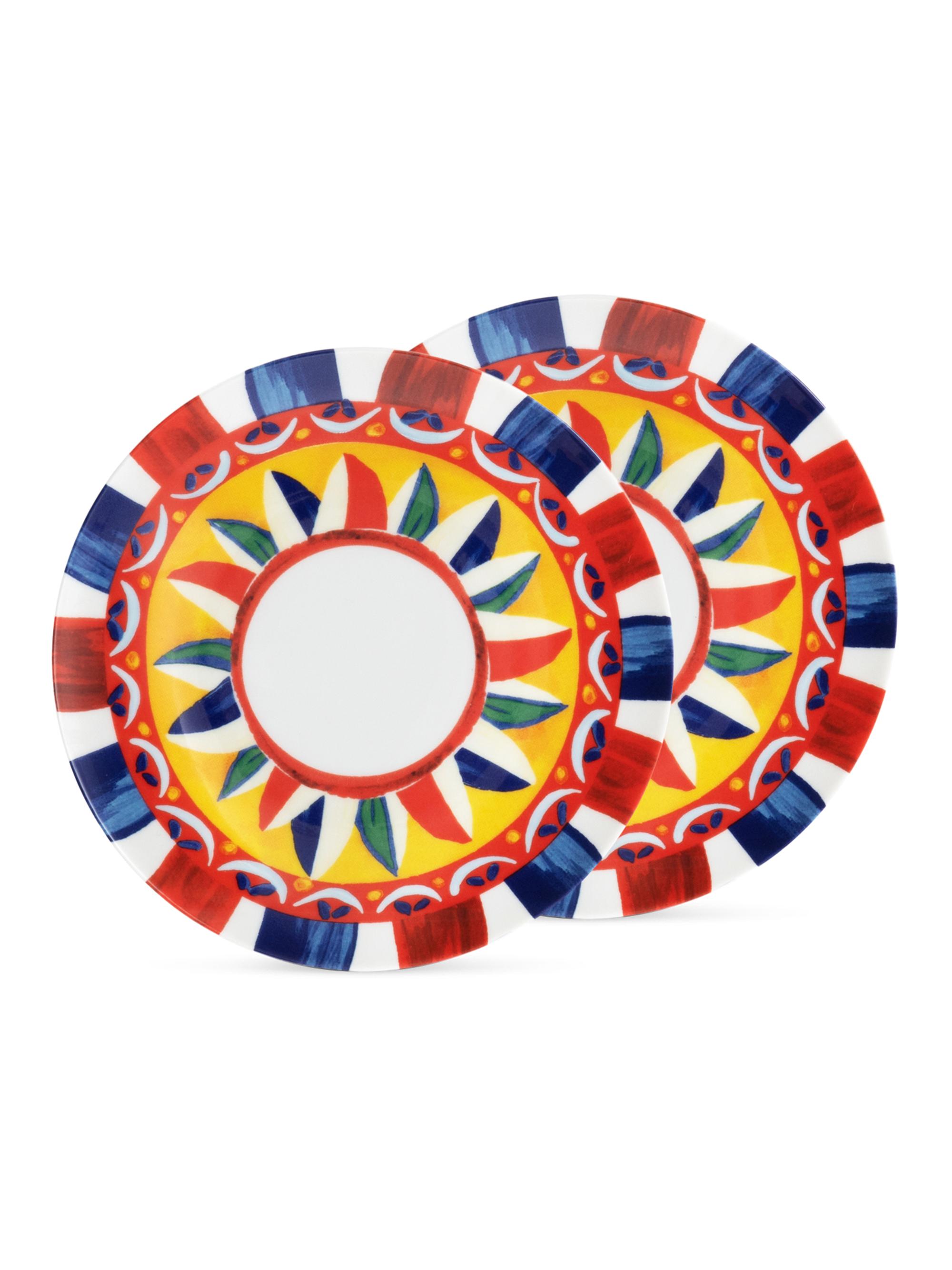 Dolce & Gabbana Carretto 2-Piece Bread Plate Set