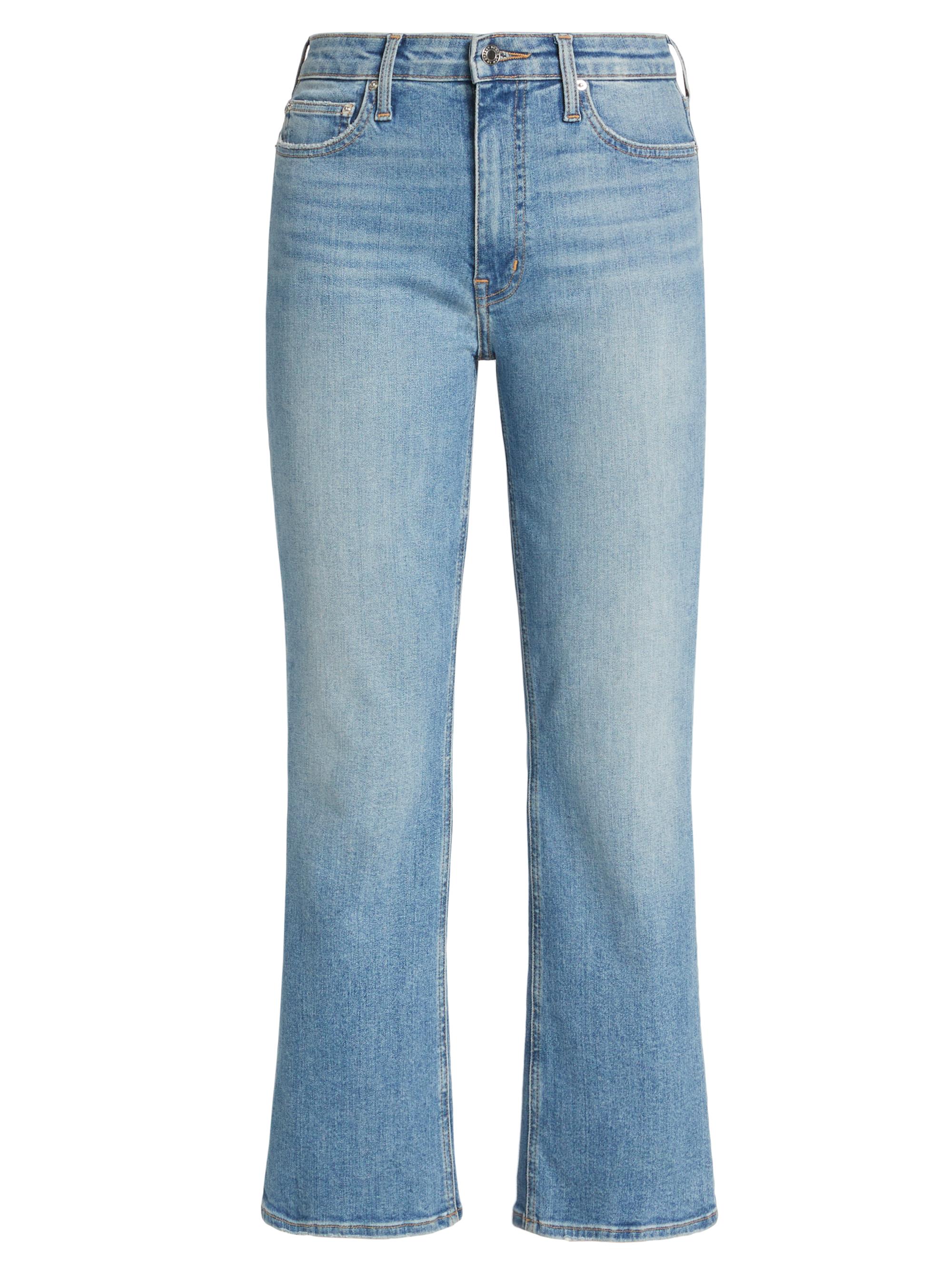 Derek Lam 10 Crosby Women's Crosby Cropped Flared Jeans - Broome