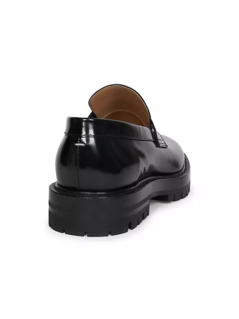 Heels County Leather Loafer Shoes Formal Loafers For Men