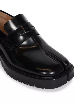 Shop Maison Margiela Tabi County Platform Penny Loafers | Saks Fifth Avenue