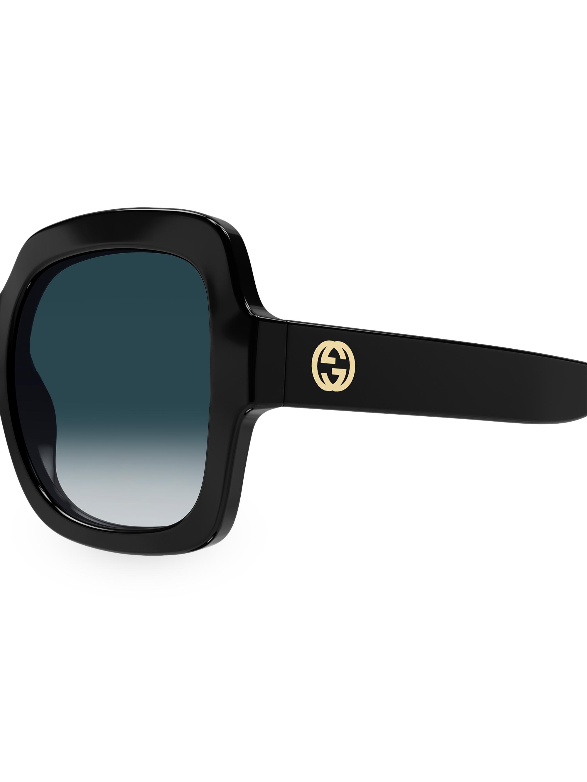 Gucci Minimal 54MM Square Sunglasses | Saks Fifth Avenue