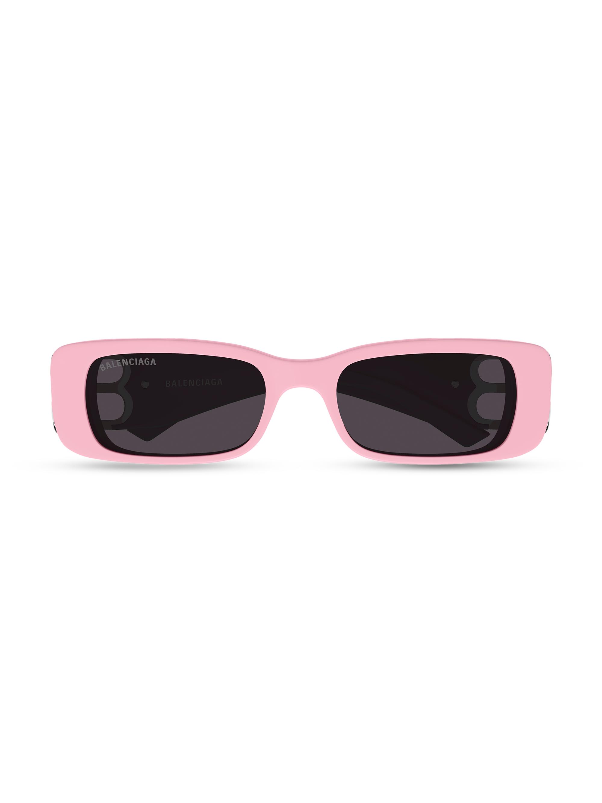 Balenciaga Women's Dynasty 51MM Rectangular Sunglasses - Pink