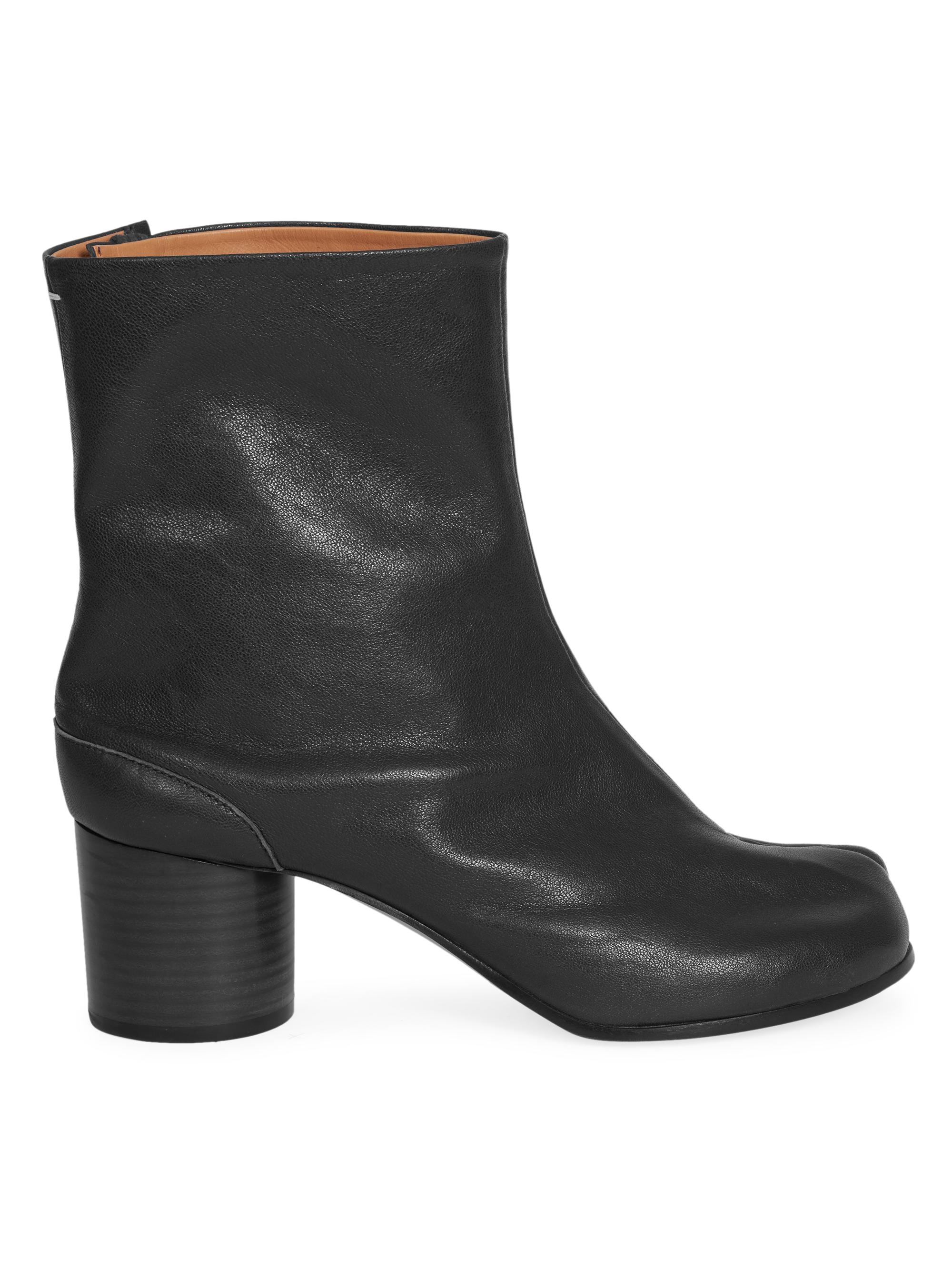 MAISON MARGIELA - Tabi Leather Ankle Boots