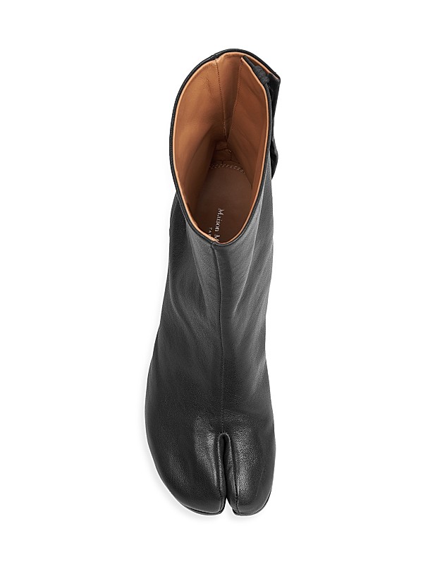 Shop Maison Margiela Tabi Split-Toe Leather Boots | Saks Shop Maison Margiela Tabi Split-Toe Leather Boots | Saks