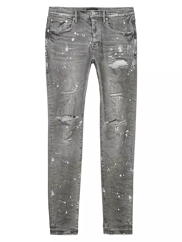 Shop Purple Brand Paint Coated Jeans | Saks Fifth Avenue
