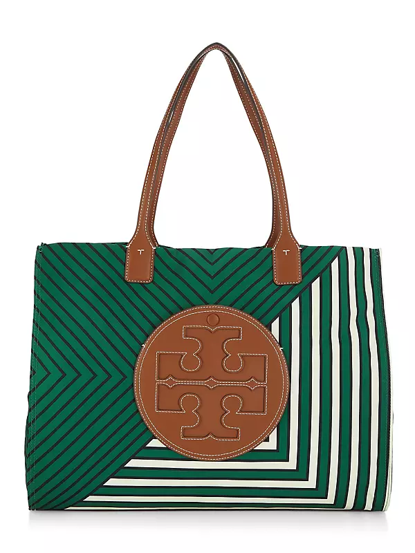Ella Canvas Basketweave Tote: Women's Designer Tote Bags