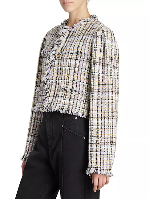 Shop Isabel Marant Étoile Nameo Tweed Jacket | Saks Fifth Avenue