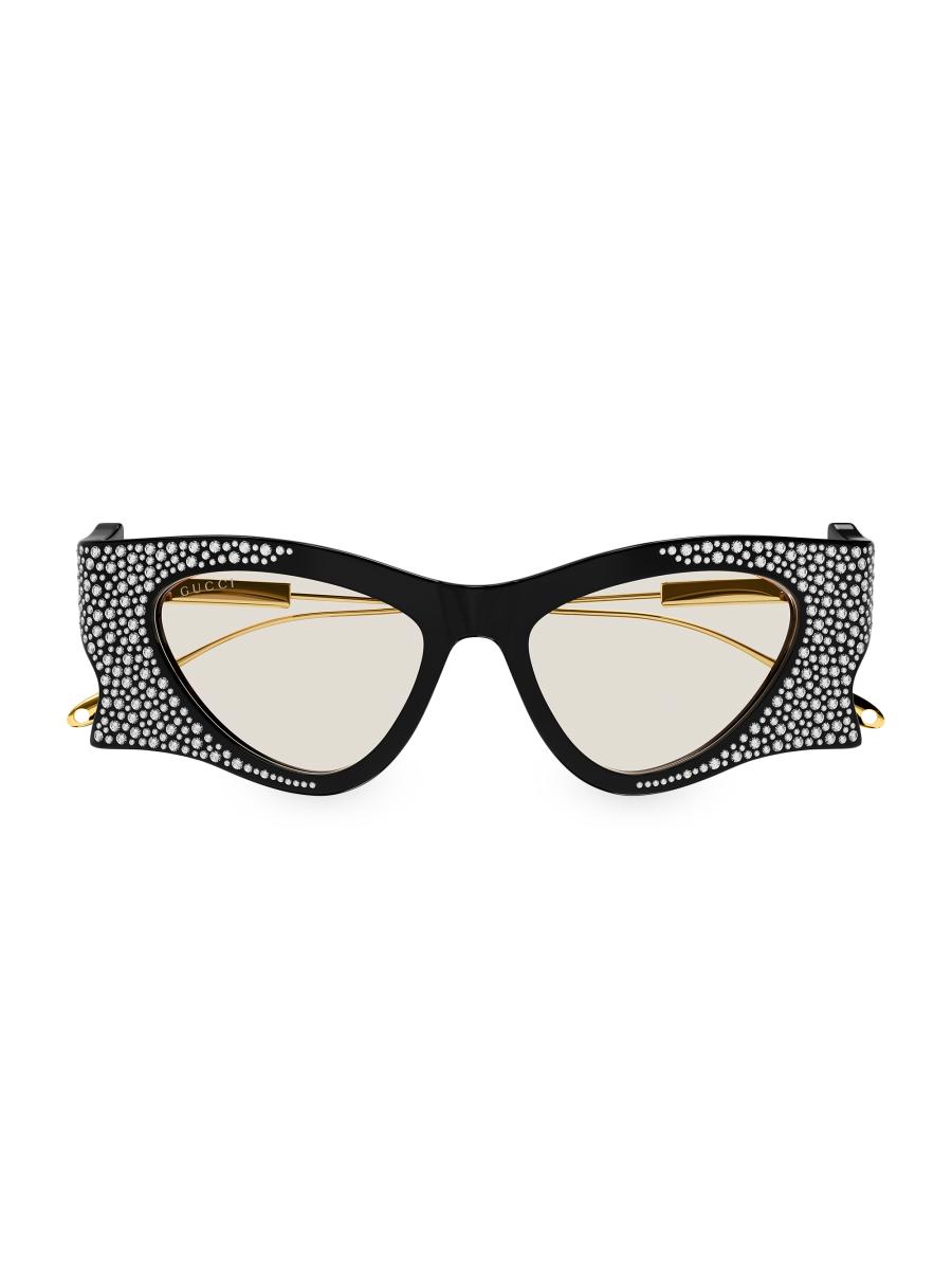 GUCCI ハリウッドフォーエバー キャットアイサングラス Gucci Hollywood Forever 51MM Directional Sunglasses | Saks