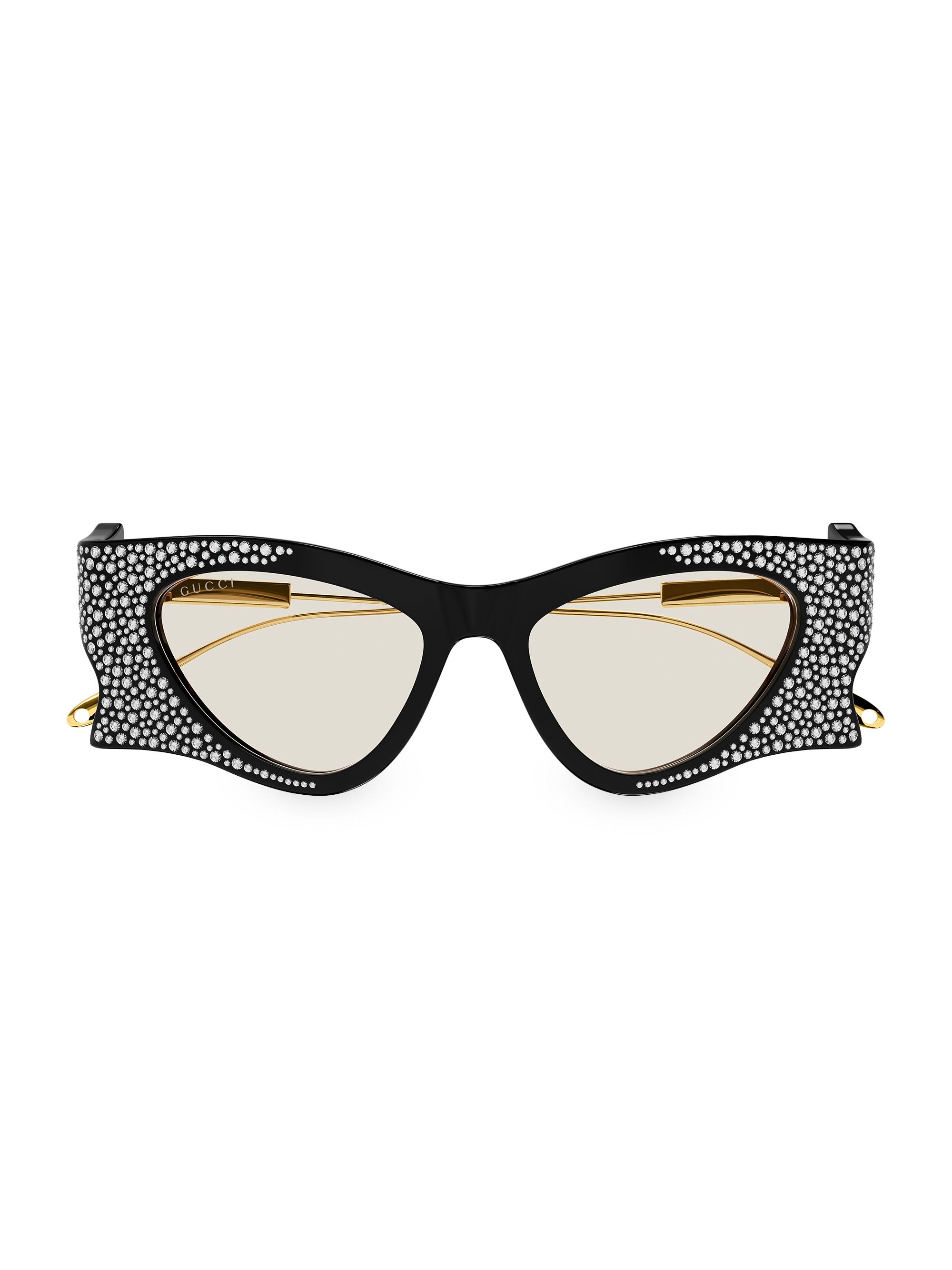Gucci Women's Hollywood Forever 51MM Directional Sunglasses - Black