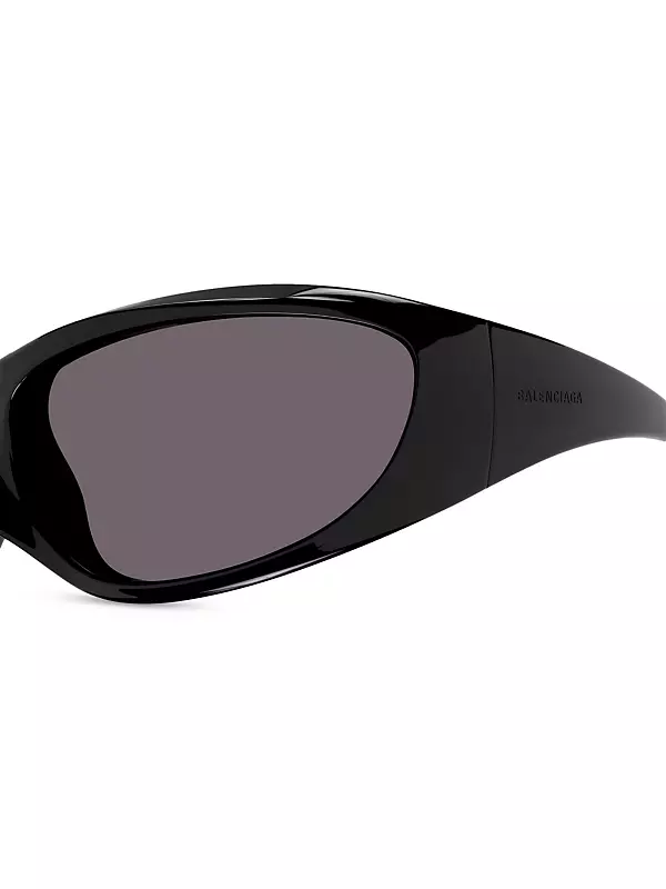 Skin 80MM Oval Shield Sunglasses