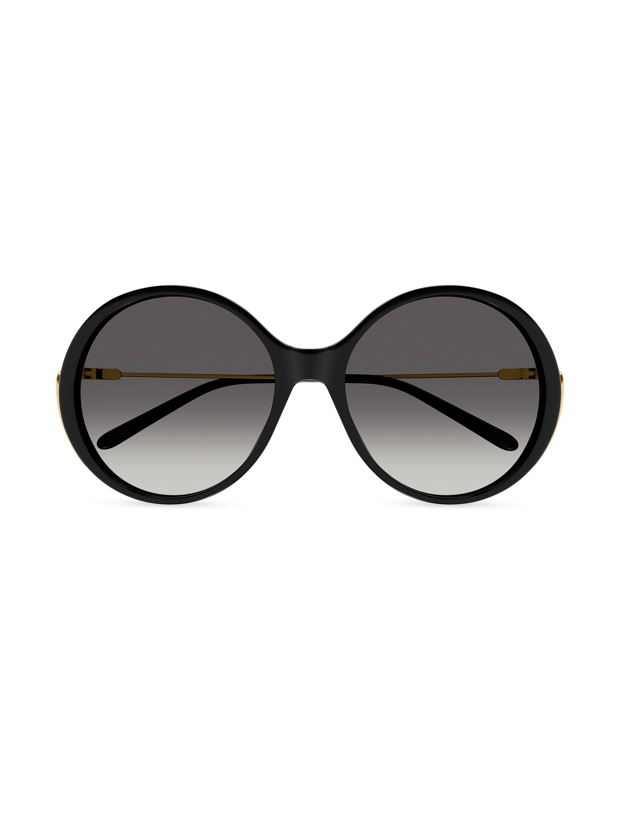 Chloe Vintage Classic Round Black Sunglasses Vintage CHLOE main image 4