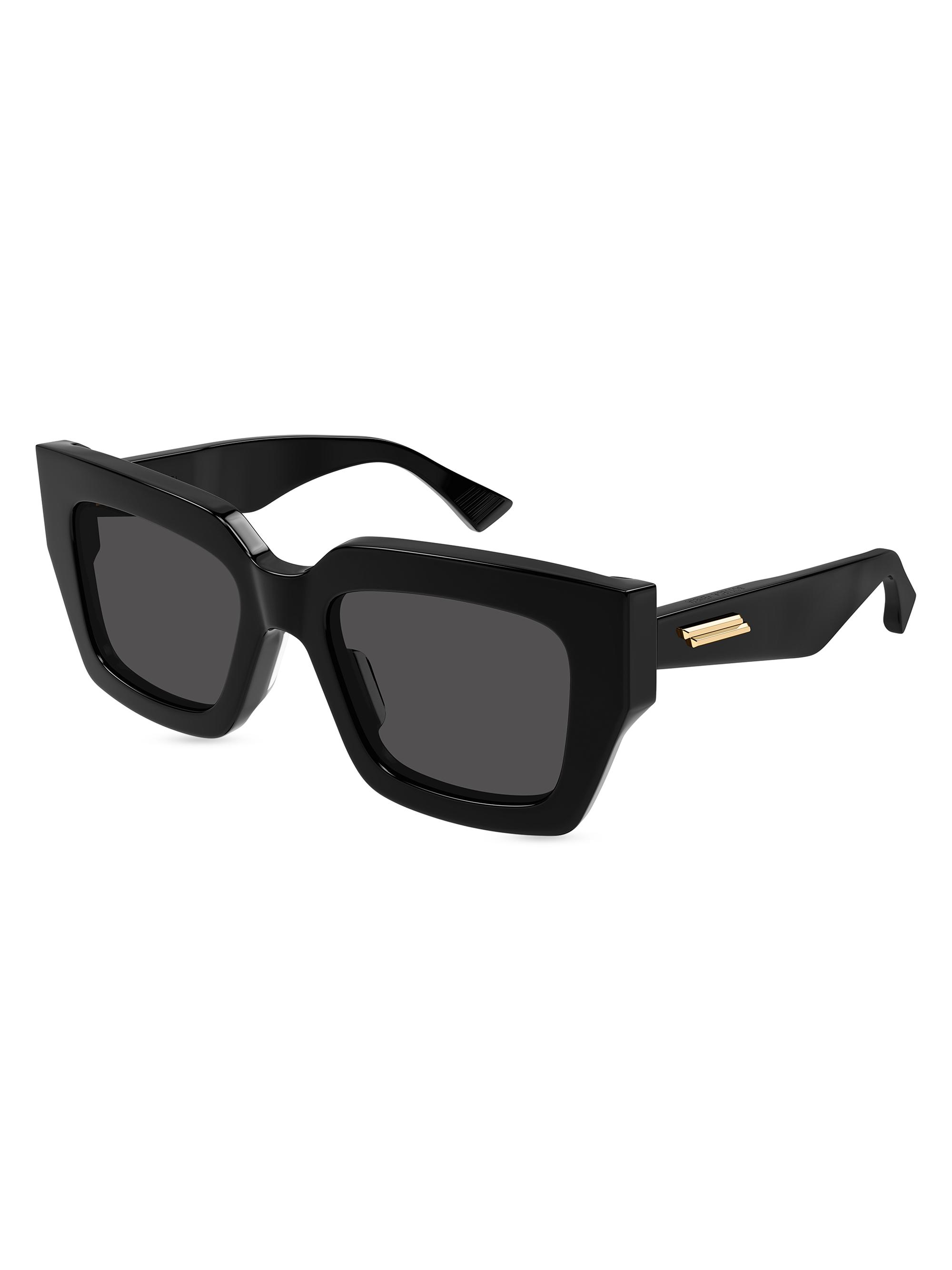 Bottega Veneta 54MM Geometric Triangle Sunglasses | Saks Fifth Avenue