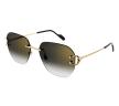 C Décor 58MM Square Sunglasses