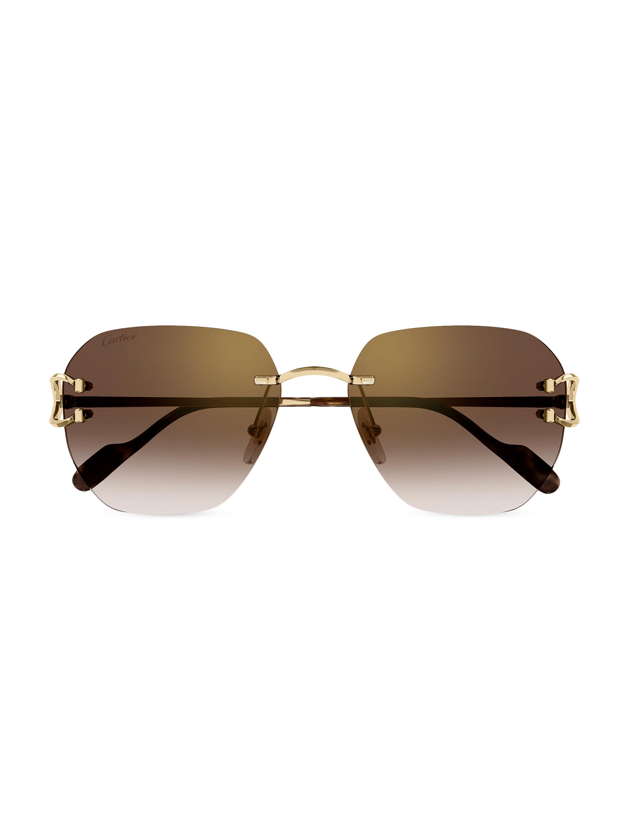 C Décor 58MM Square Sunglasses