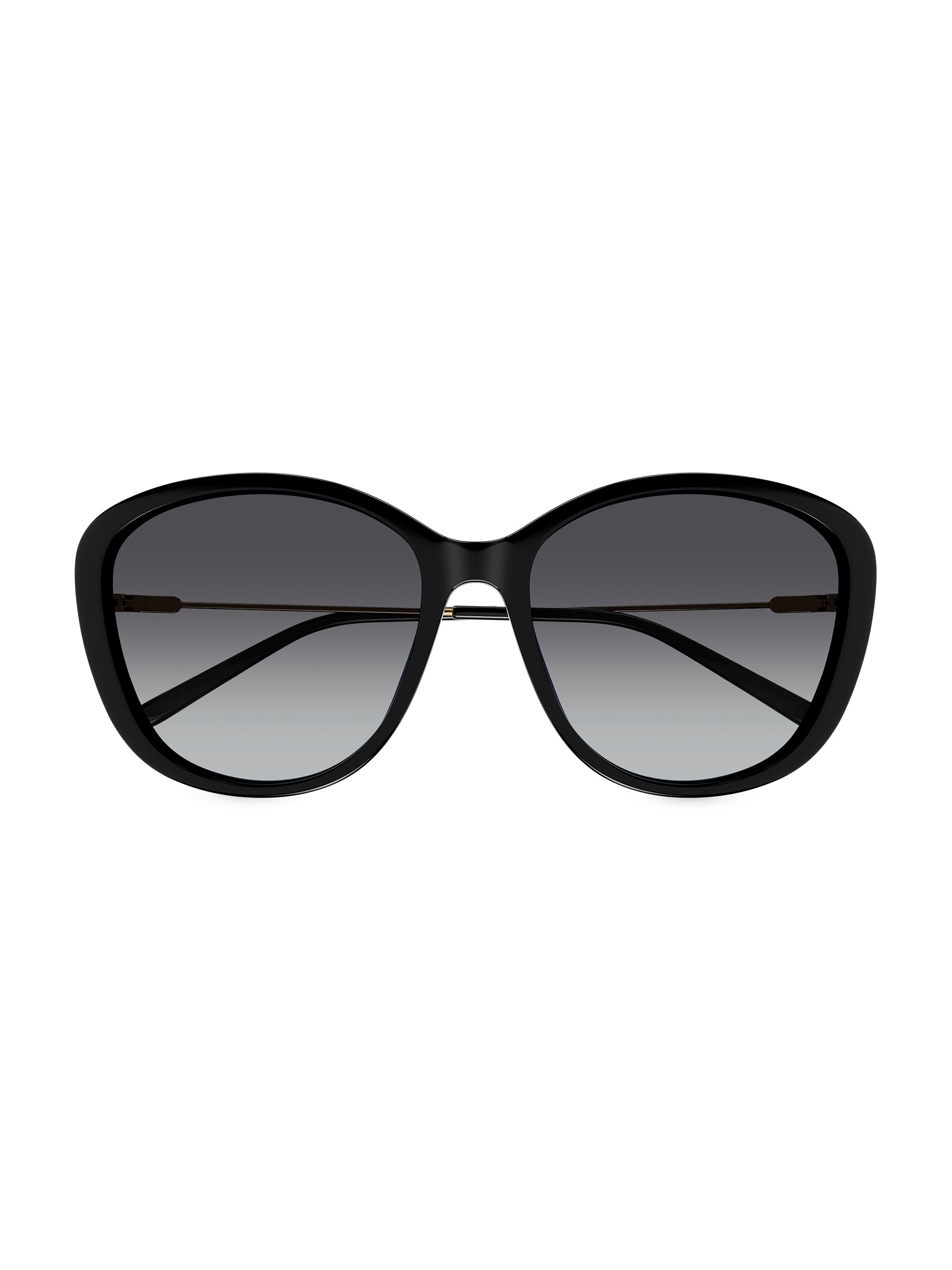 Chloé Women's Elys 59MM Round Sunglasses - Black