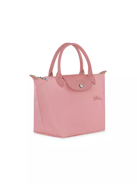 Longchamp Le Pliage Green L Tote Bag Recycled Canvas Petal Pink Women