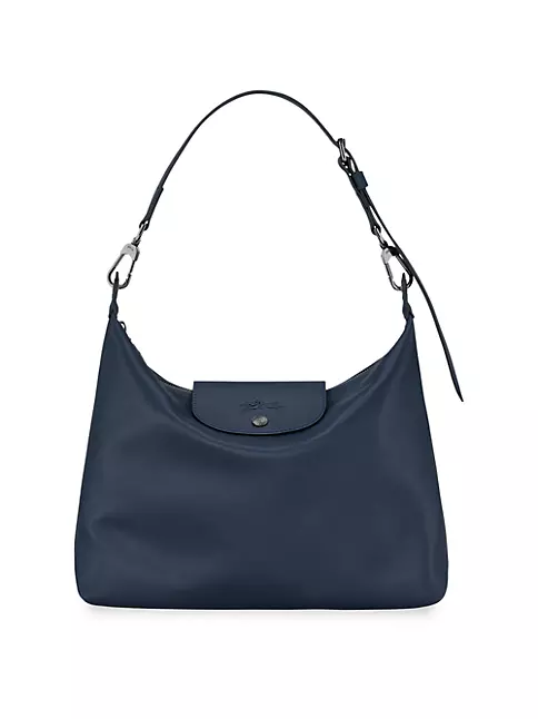 Longchamp, Bags, Longchamp Leather Textured Hobo Bag