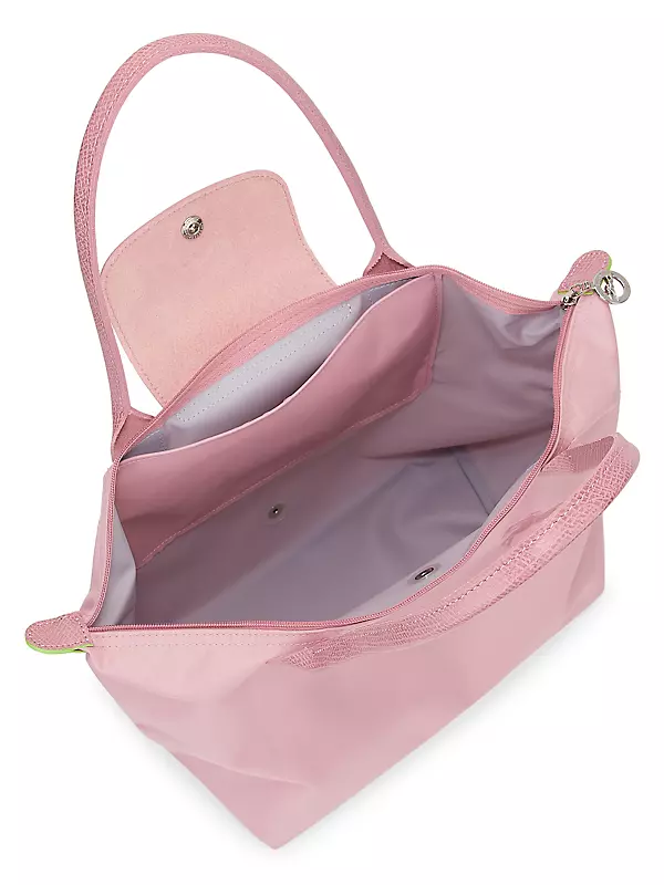 Longchamp Pink Le Pliage Pouch with Handle, Women's Fashion, Bags