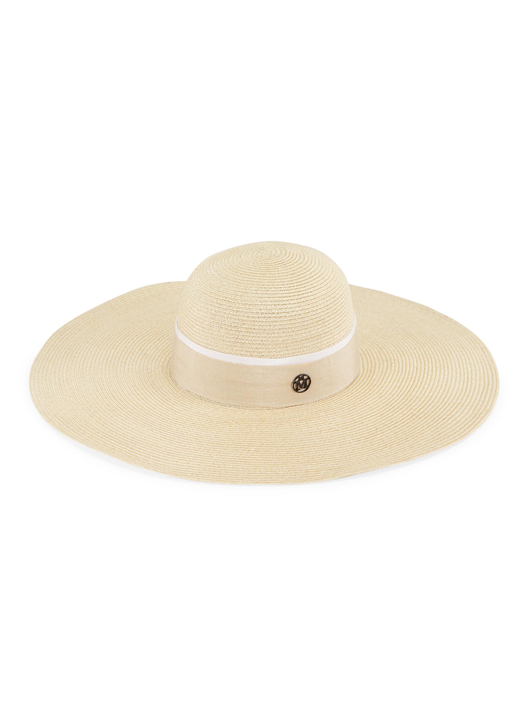 Maison Michel Women's Blanche Capeline Hat - Natural Beige
