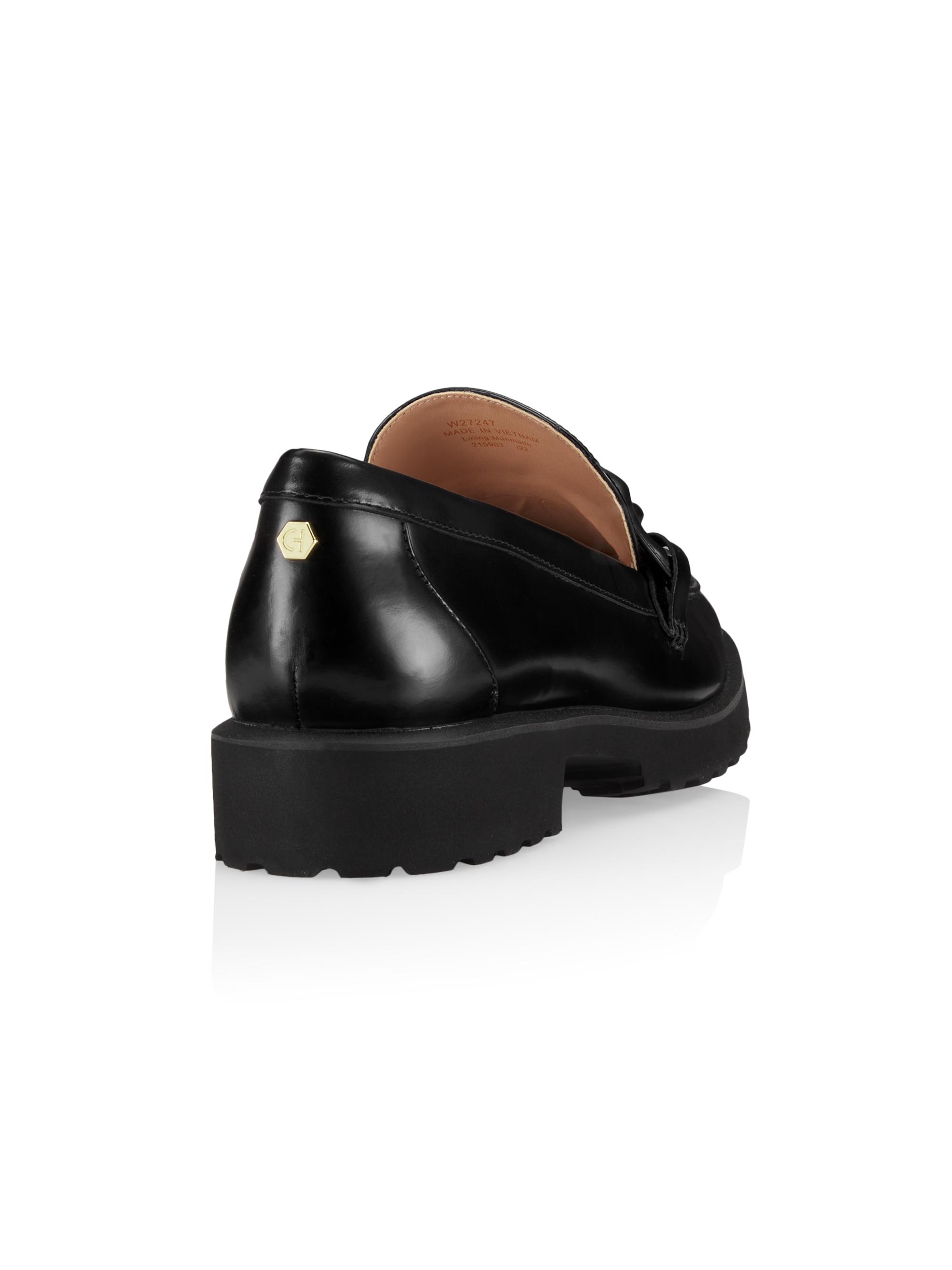 Cole Haan Geneva Chain Leather Loafers | Saks Fifth Avenue