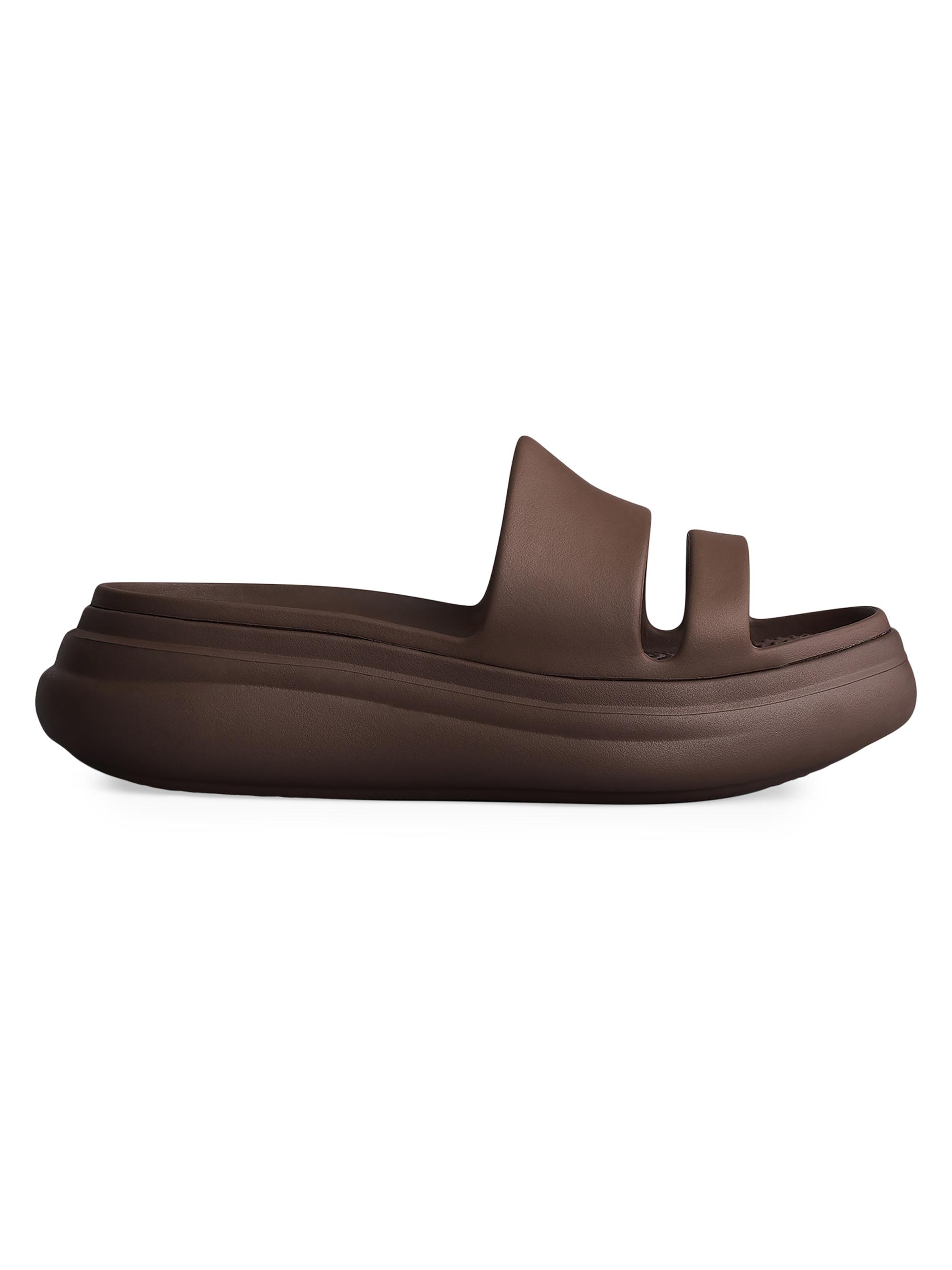 rag & bone Women's Brixley Slip-On Sandals - Dark Brown