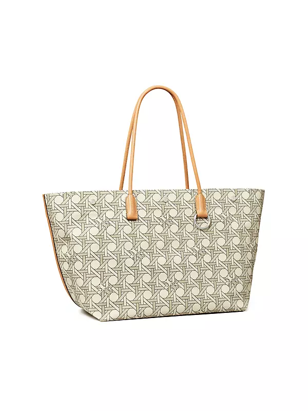 Preowned Chanel Canvas Foil Quilted No 5 Shopper Tote