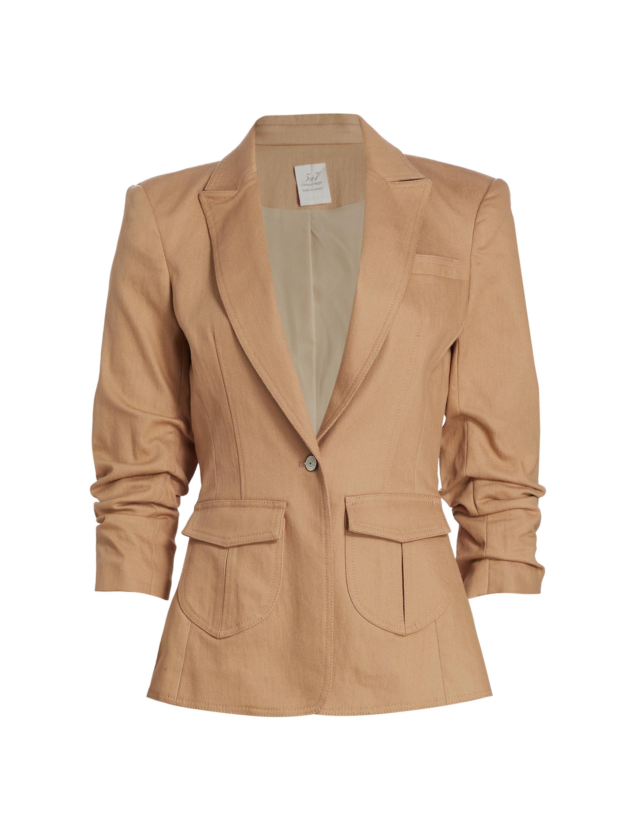 Cinq à Sept Women's Louisa Denim Blazer - Sahara
