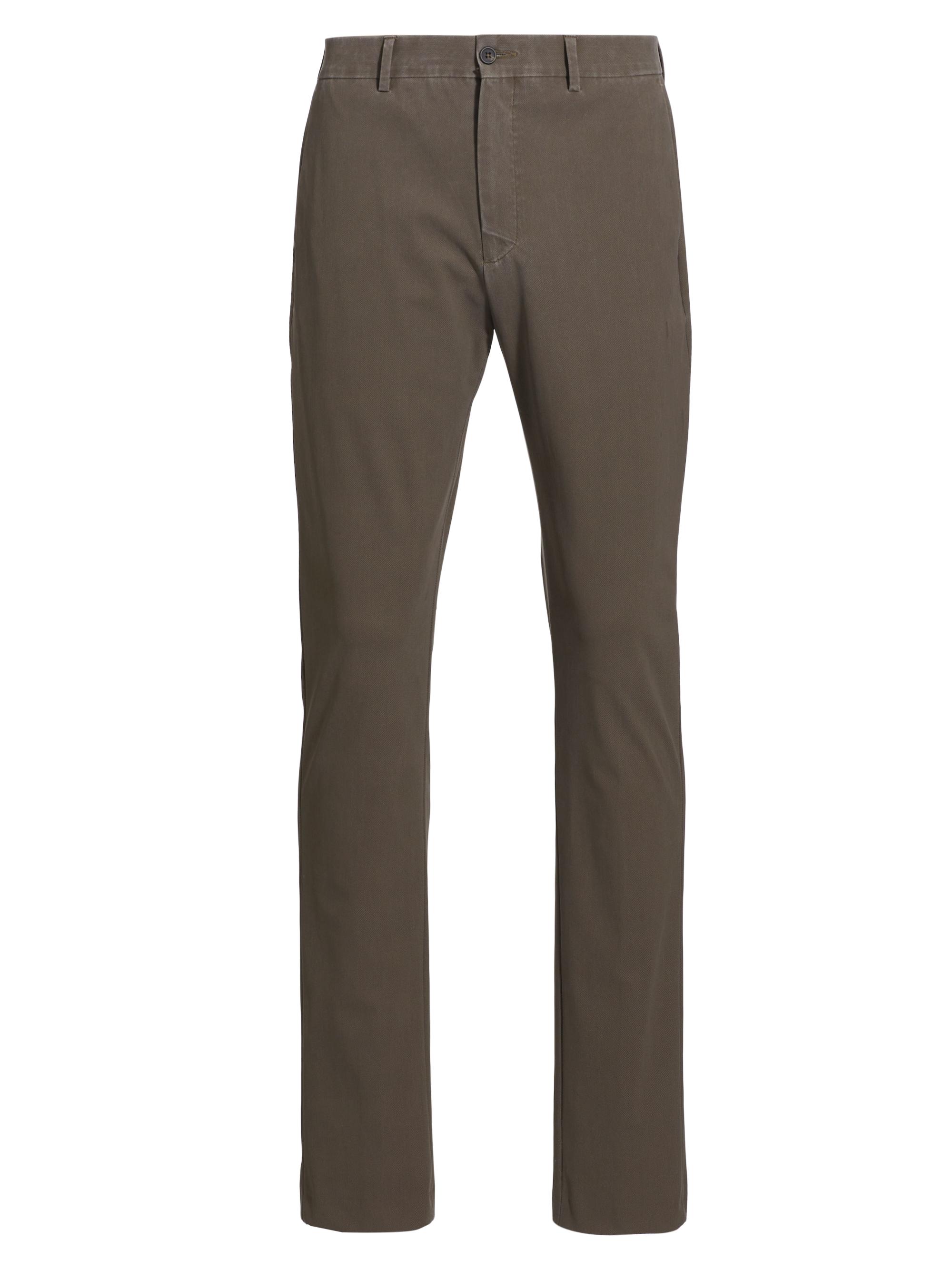 Saks Fifth Avenue Men's Active Traveller Woven Slim-Fit Pants - Curry
