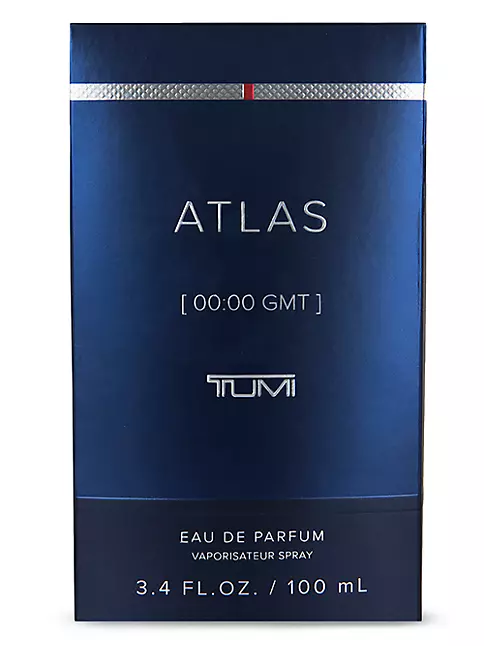 Tumi Atlas 00:00 GMT Eau de Parfum, 3.4 oz