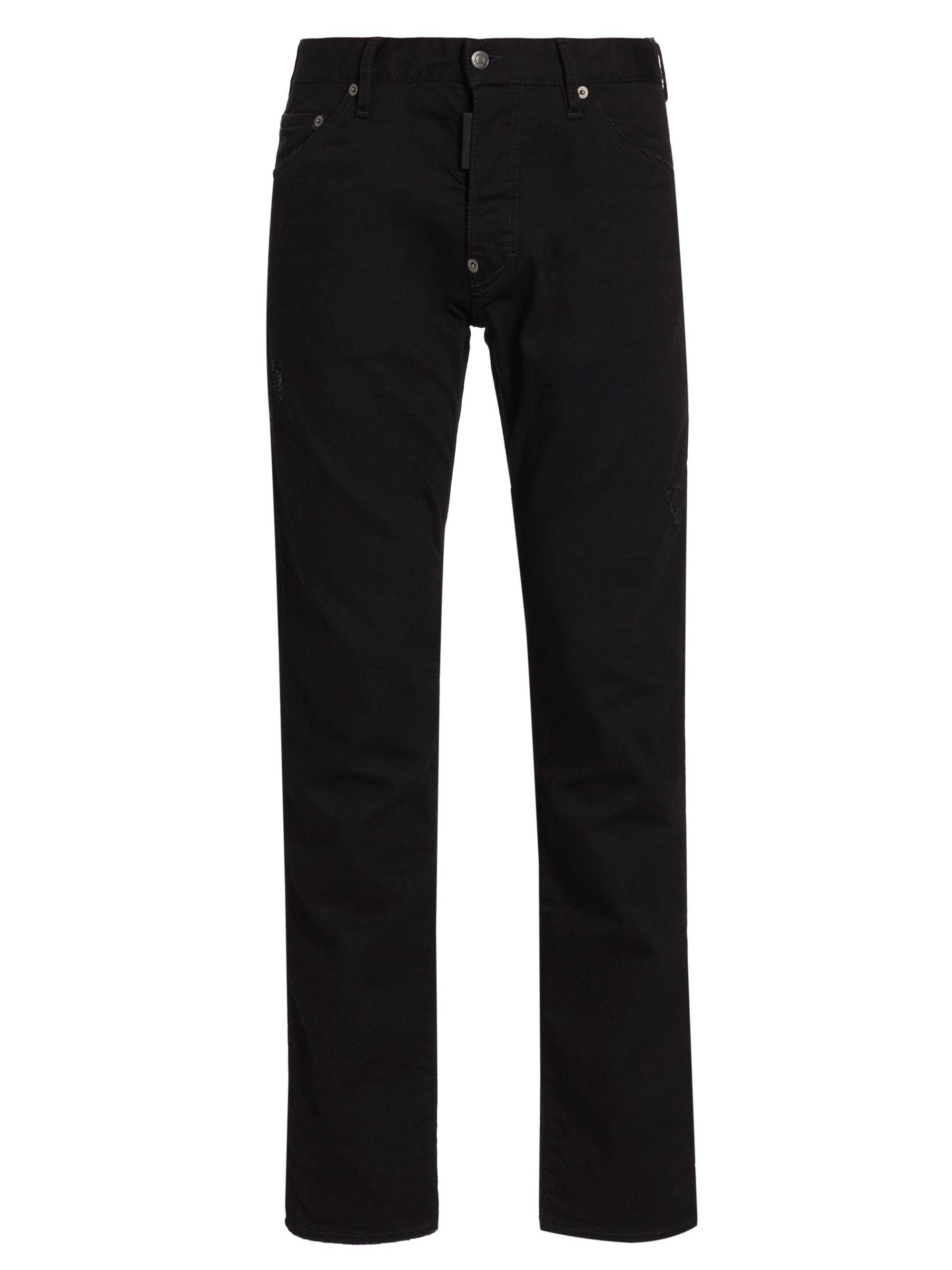 Dsquared2 Men's Cool Guy Black Bull Stretch Cotton Jeans - Black Bull