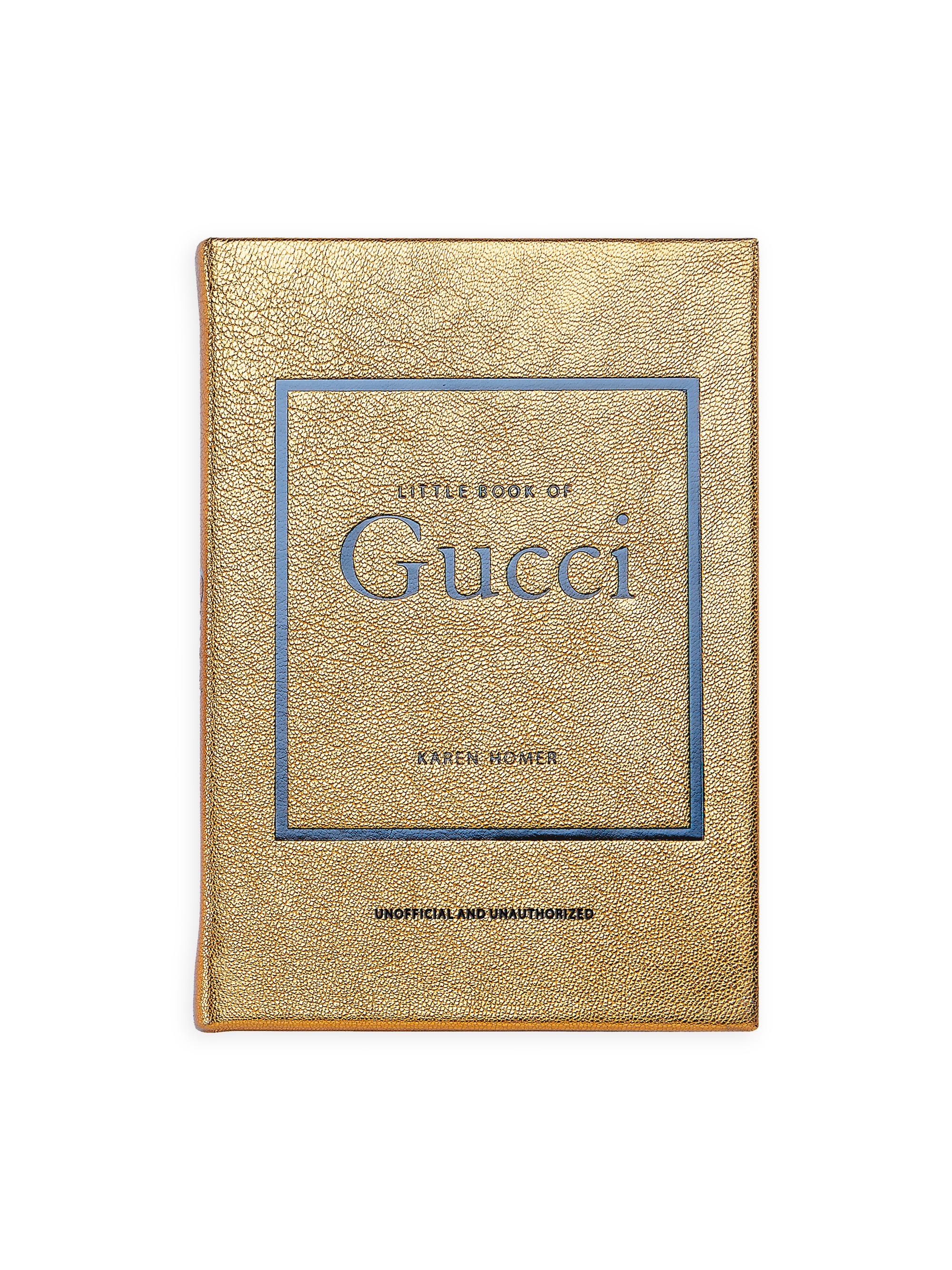 Graphic Image "Little Book Of Gucci" Leather Edition - Gold