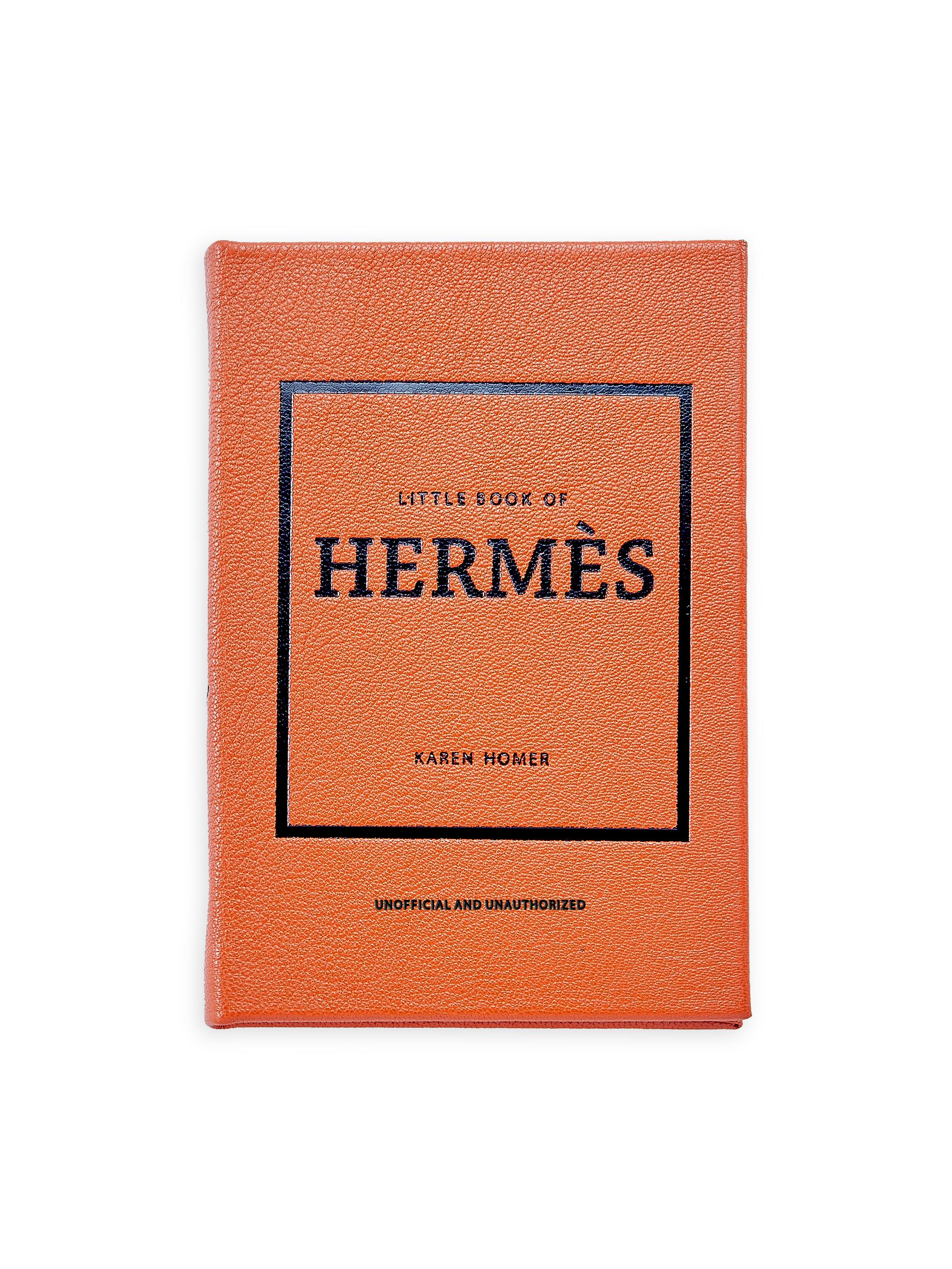 Graphic Image "Little Book Of Hermès" Leather Edition - Orange