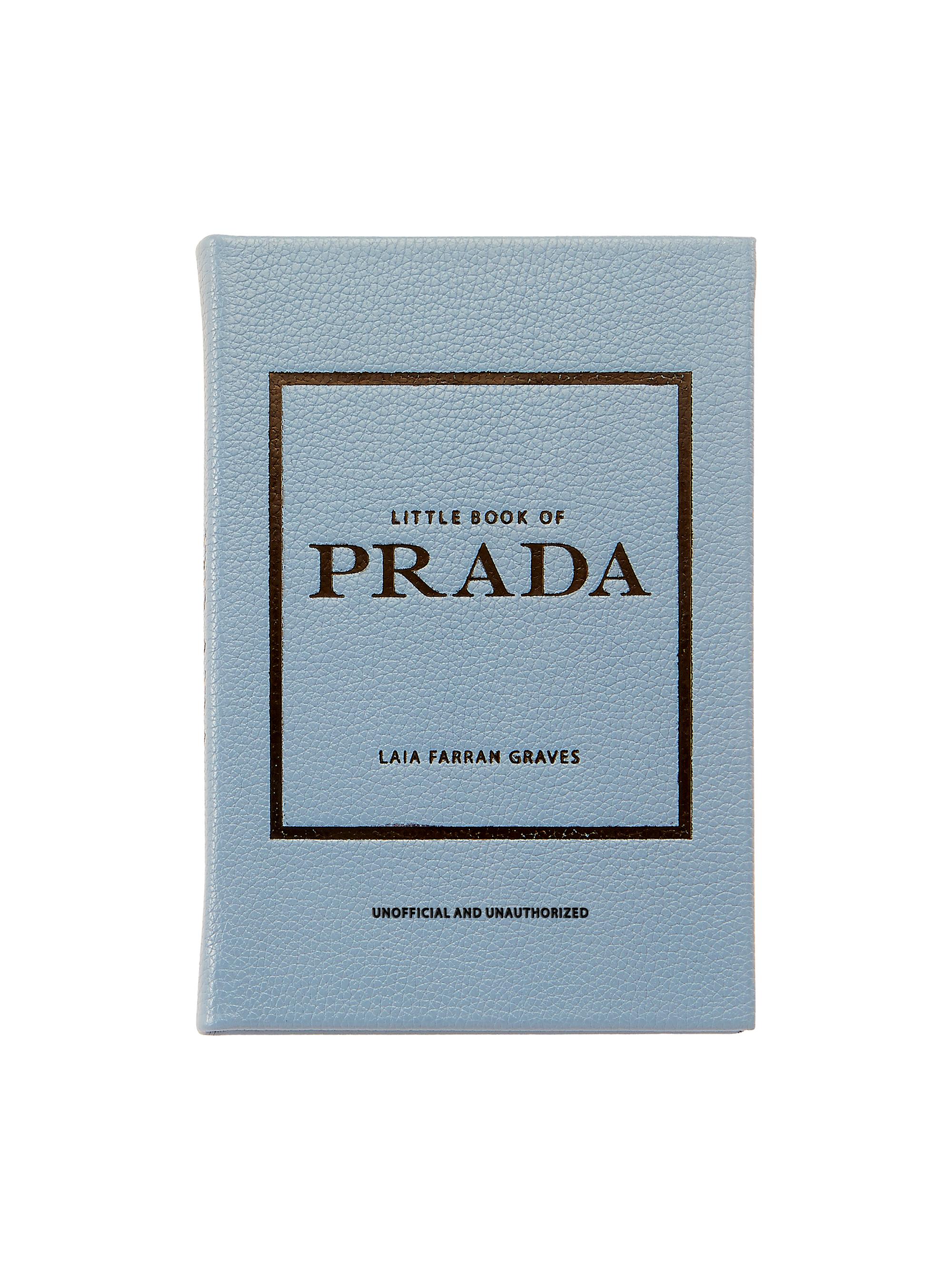 Graphic Image "Little Book Of Prada" Leather Edition - Blue