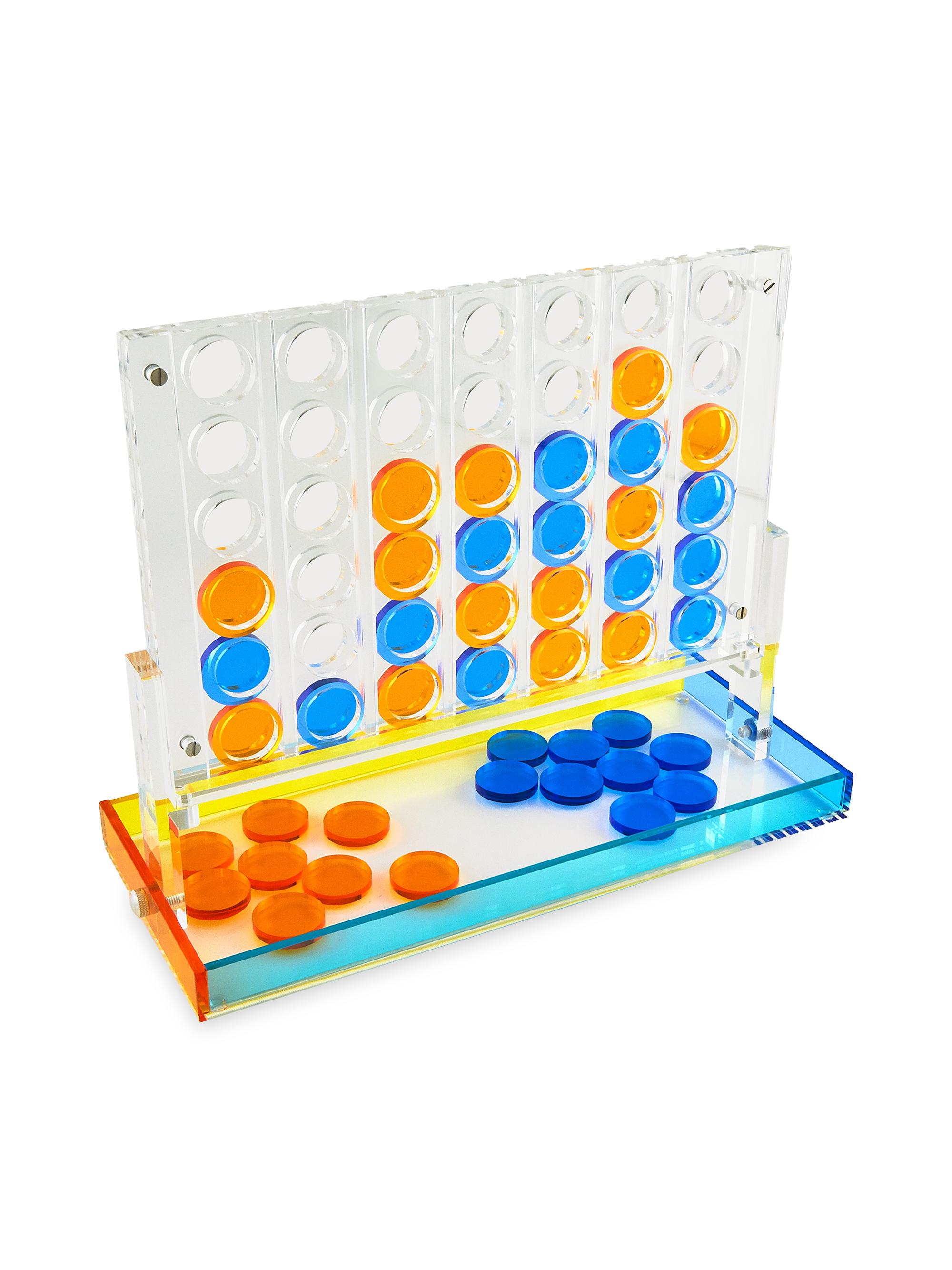 Lucite Connect 4 Game Set