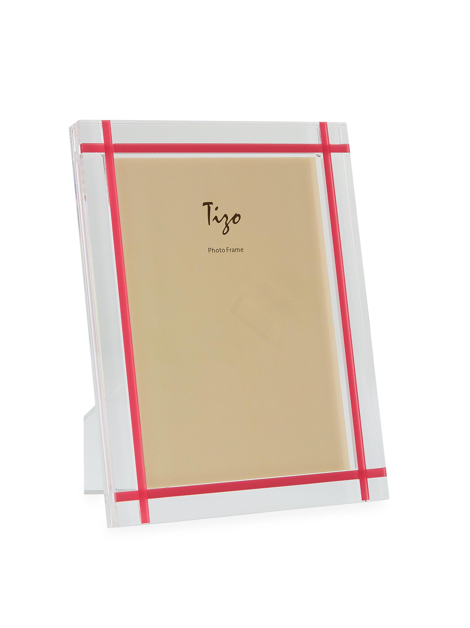 Tizo Acrylic Easel Frame - Pink 5 x 7