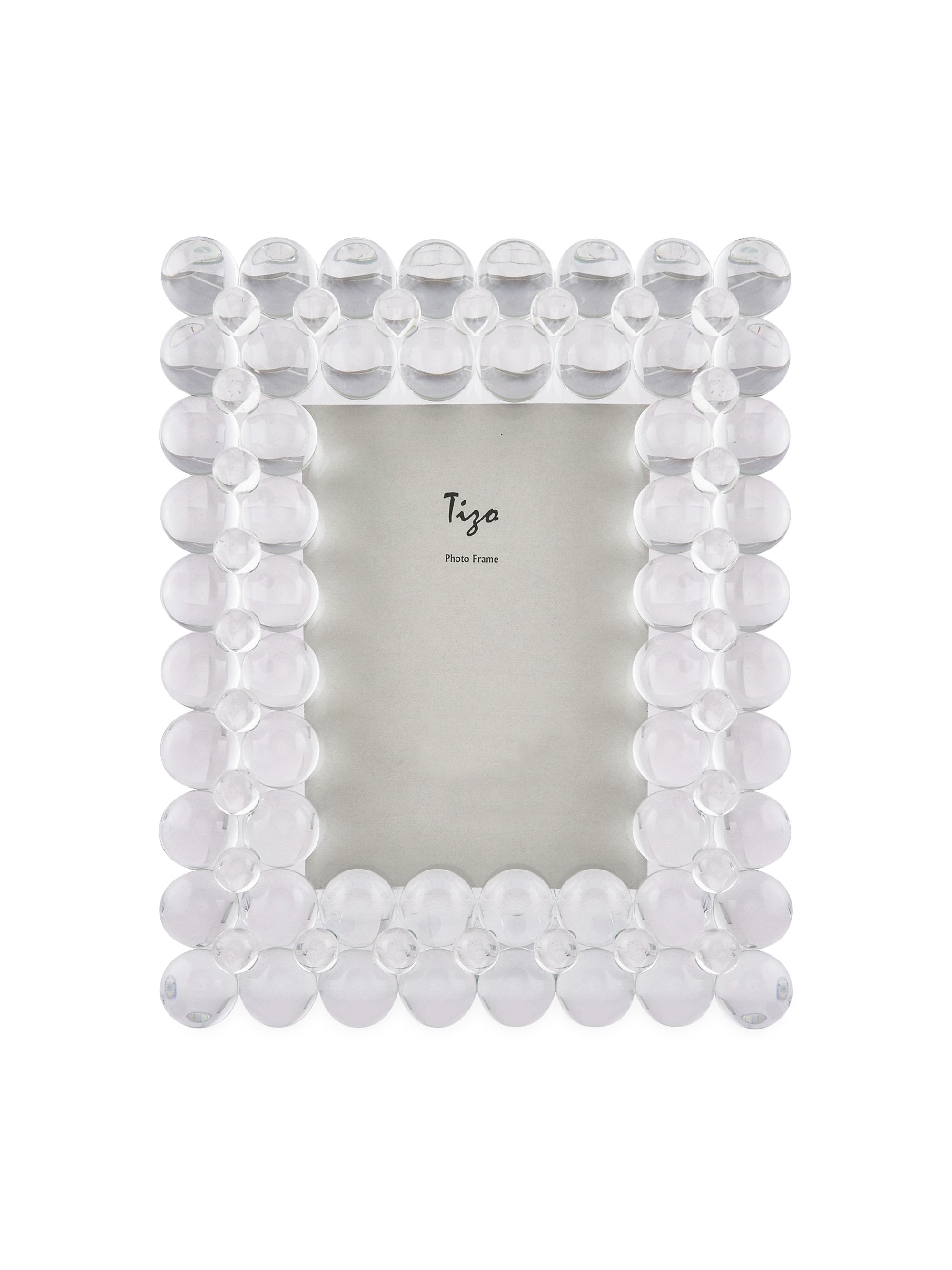 Tizo Clear Crystal Bubbles Picture Frame - Clear 5 x 7 | Thumbnail 2