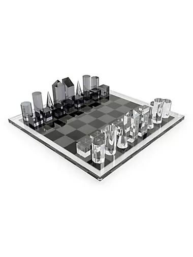 Acrylic 32-Piece Chess Set