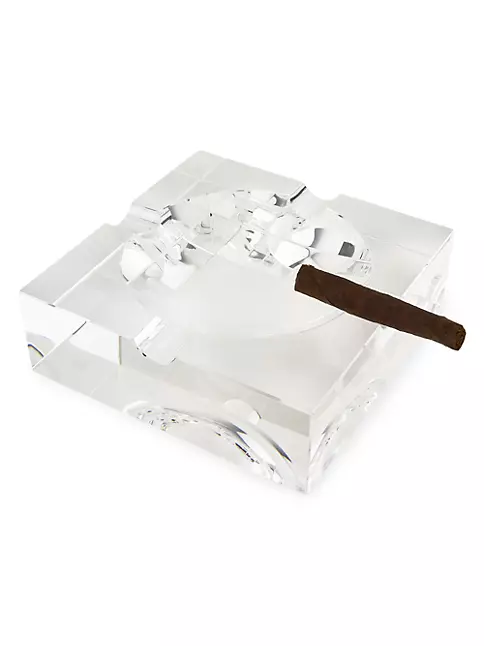 Luxury Crystal Cigar Ashtray - Cigar Oasis