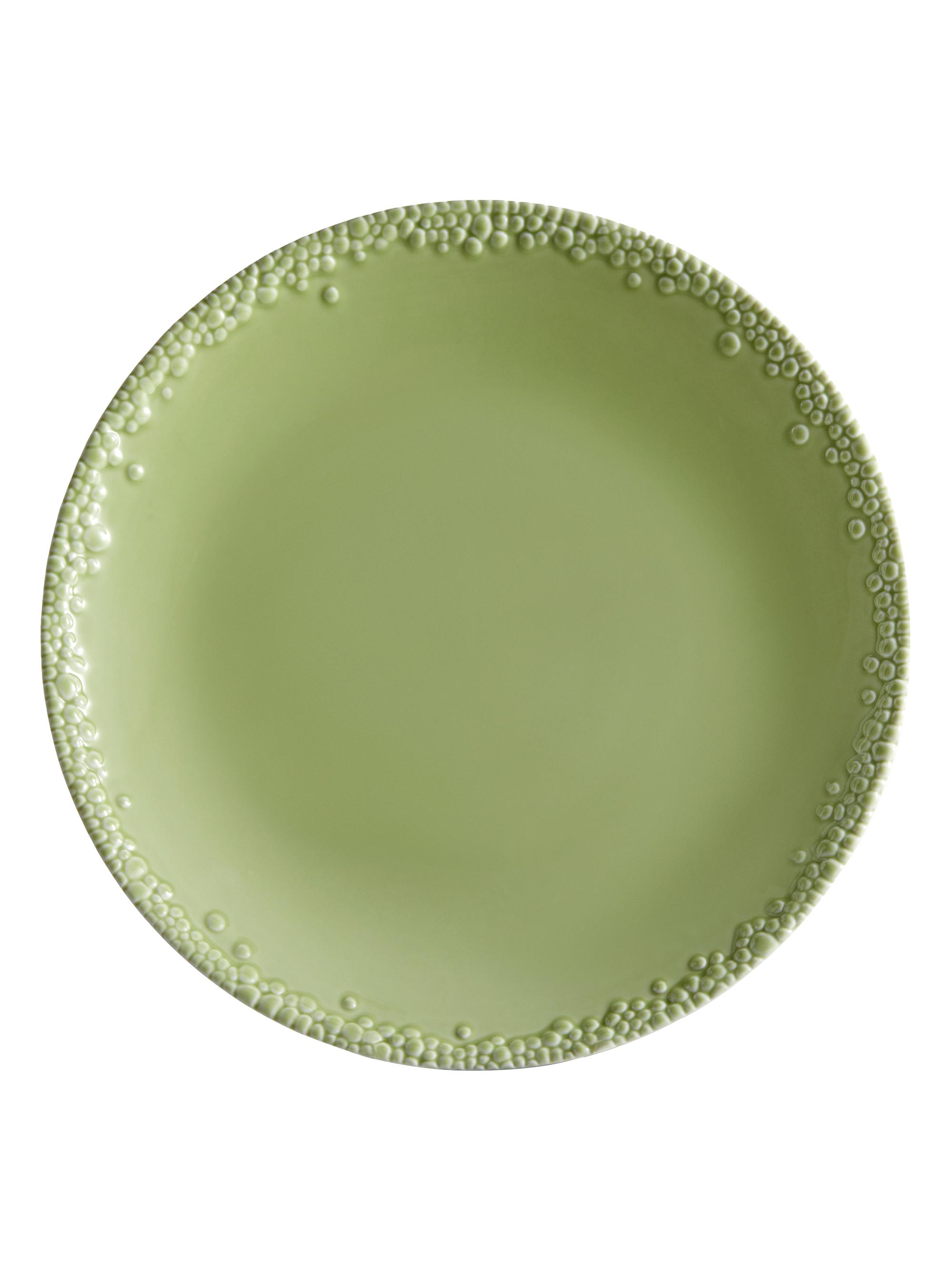 L'Objet Haas Brothers Mojave Charger Plate - Green