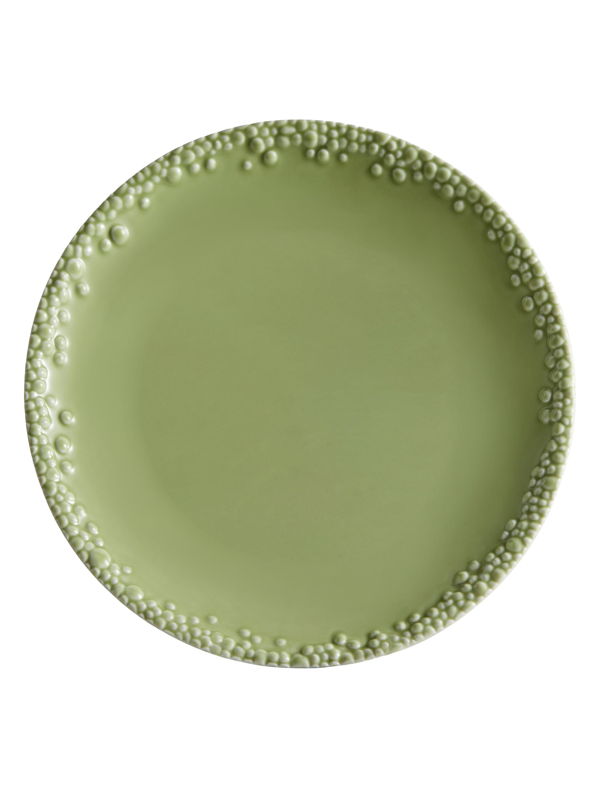 L'Objet Haas Brothers Mojave Dinner Plate - Green
