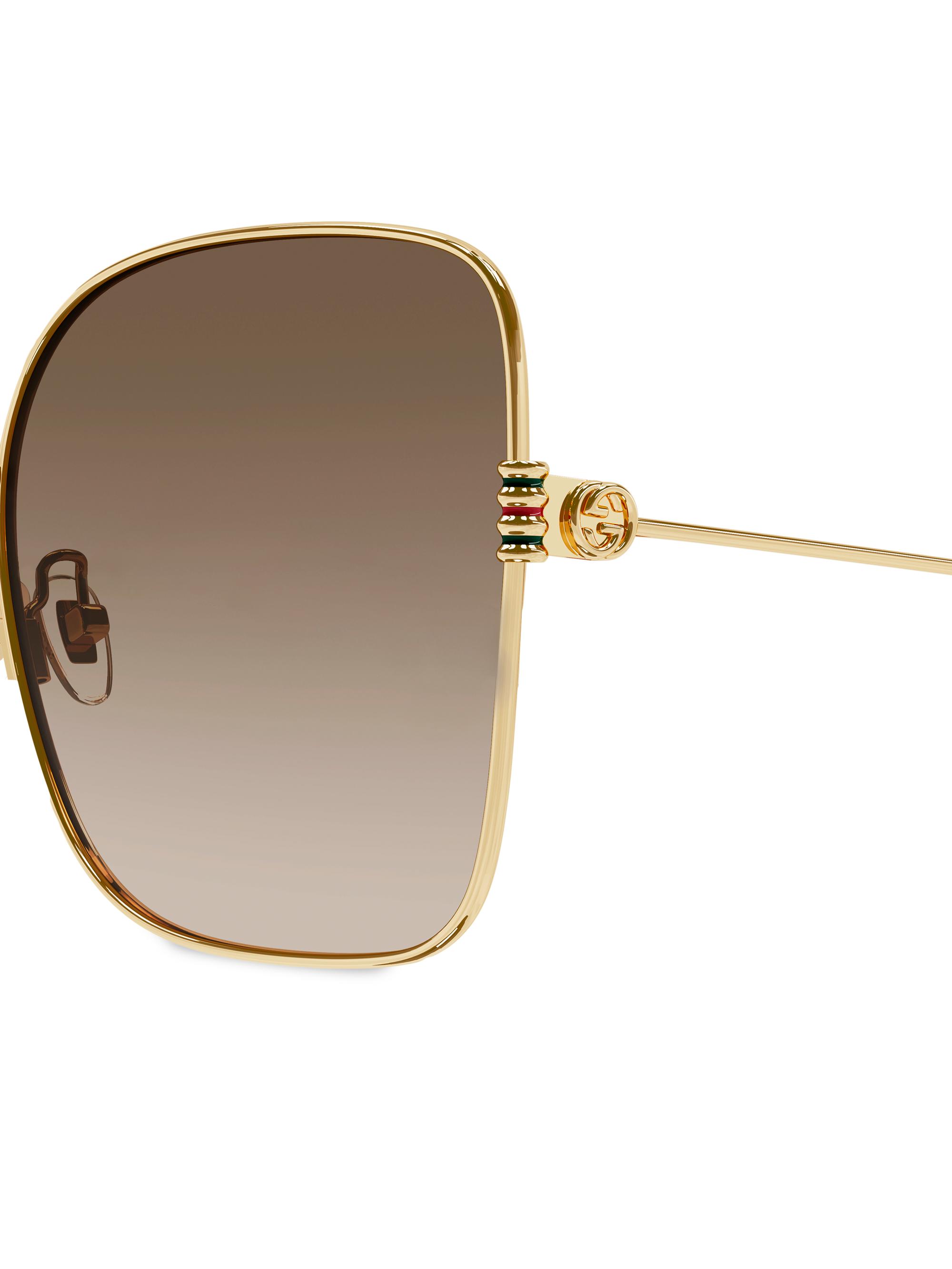 小物 GUCCI sunglasses Cat-eye frame sunglasses in tortoiseshell acetate | GUCCI® SI