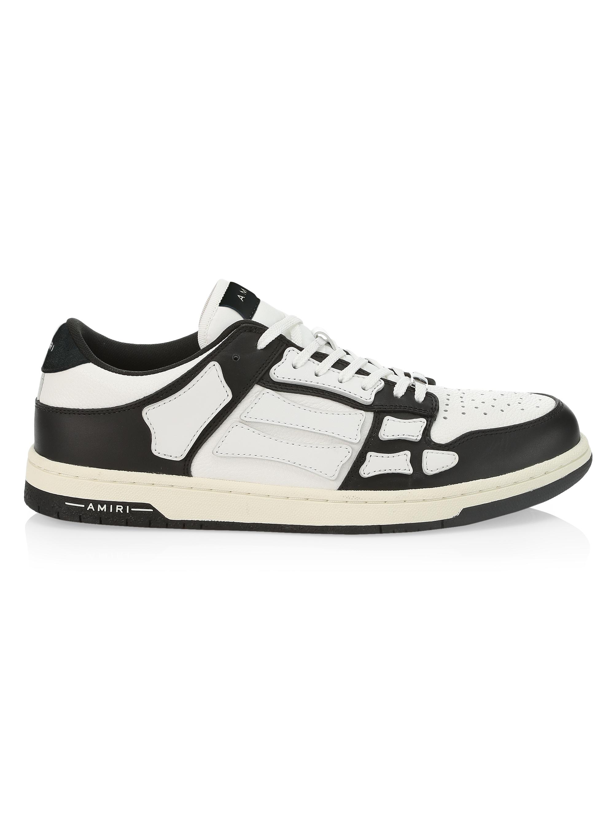 Amiri Skel Two-Tone Leather Low-Top Sneakers | Saks Fifth Avenue