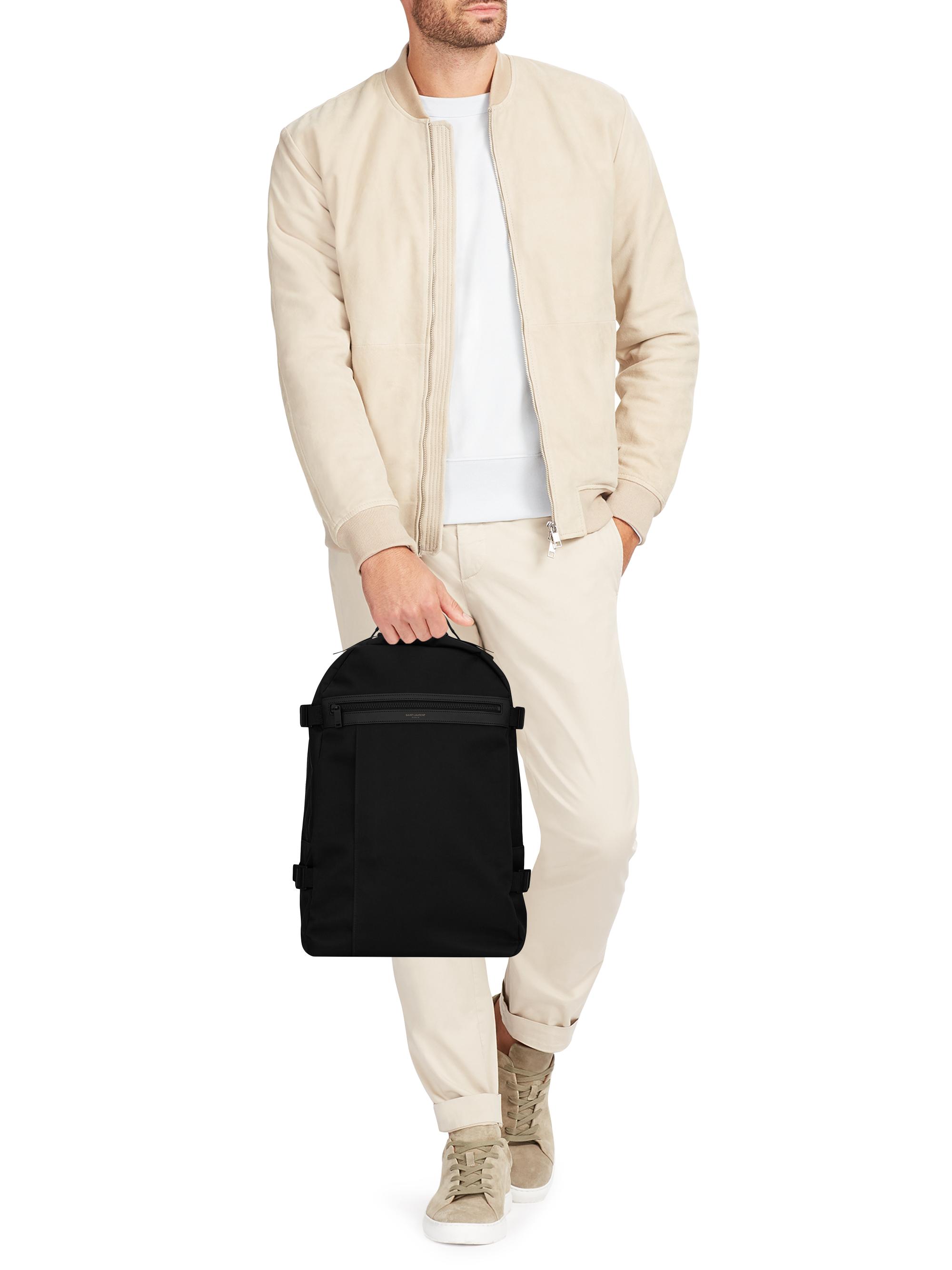 バッグ SAINT LAURENT City Trekking Backpack Saint Laurent City Trekking Backpack In Econyl®, Smooth