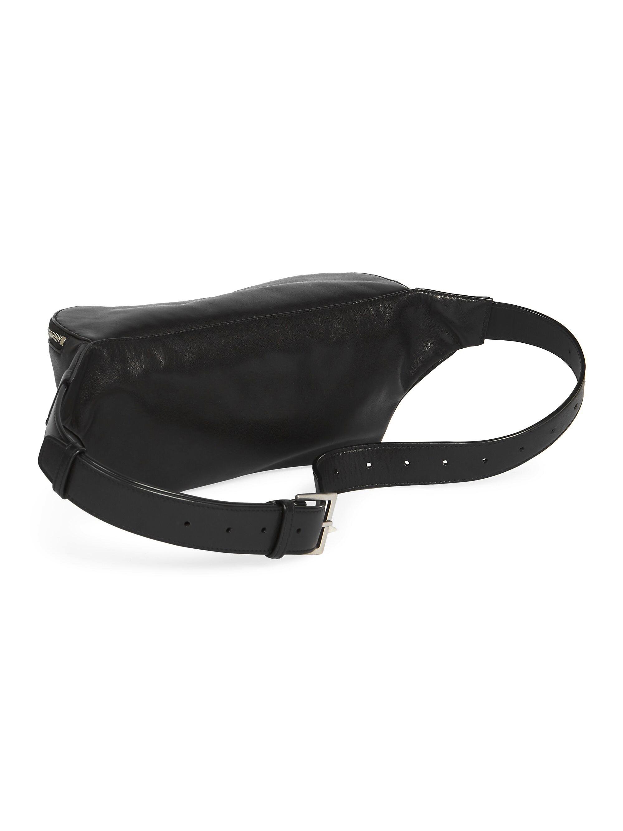 Saint Laurent Leather Belt Bag | Saks Fifth Avenue
